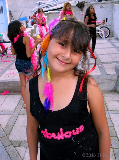 Girls Home Spa Party Hair Extensions Girls Home Spa Party Hair Extensions