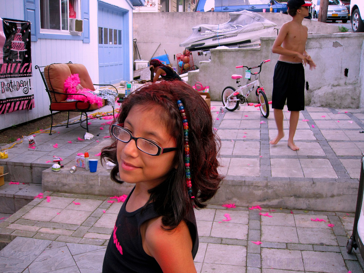 Cute Hair Beads And Braids.