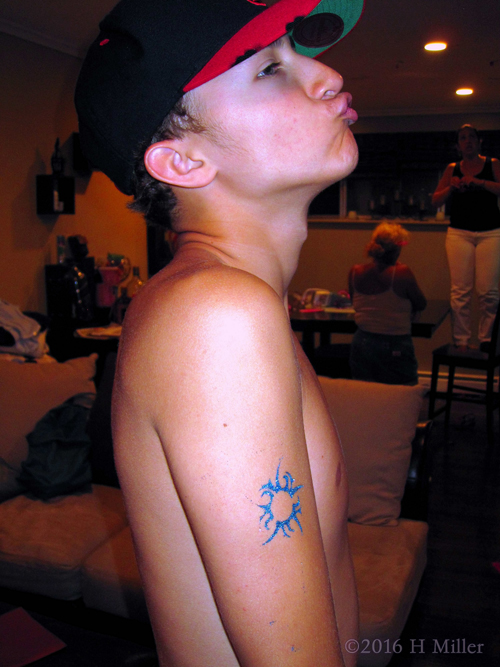 Cool Glitter Kids Temporary Tattoos