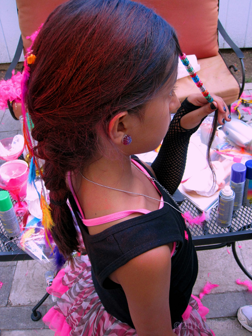 Kids Temporary Hair Dye And Beads Kids Temporary Hair Dye And Beads