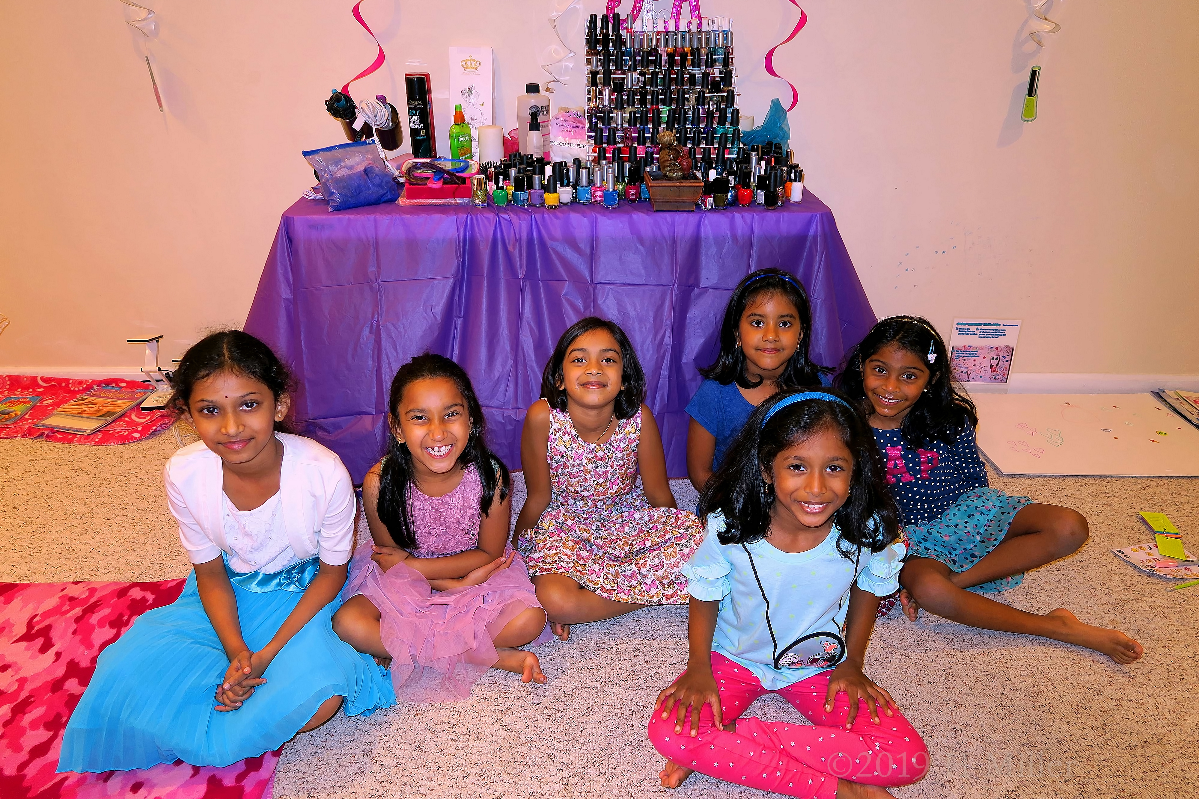 Pranathi's 6th Kids Spa Birthday Party September 2018 