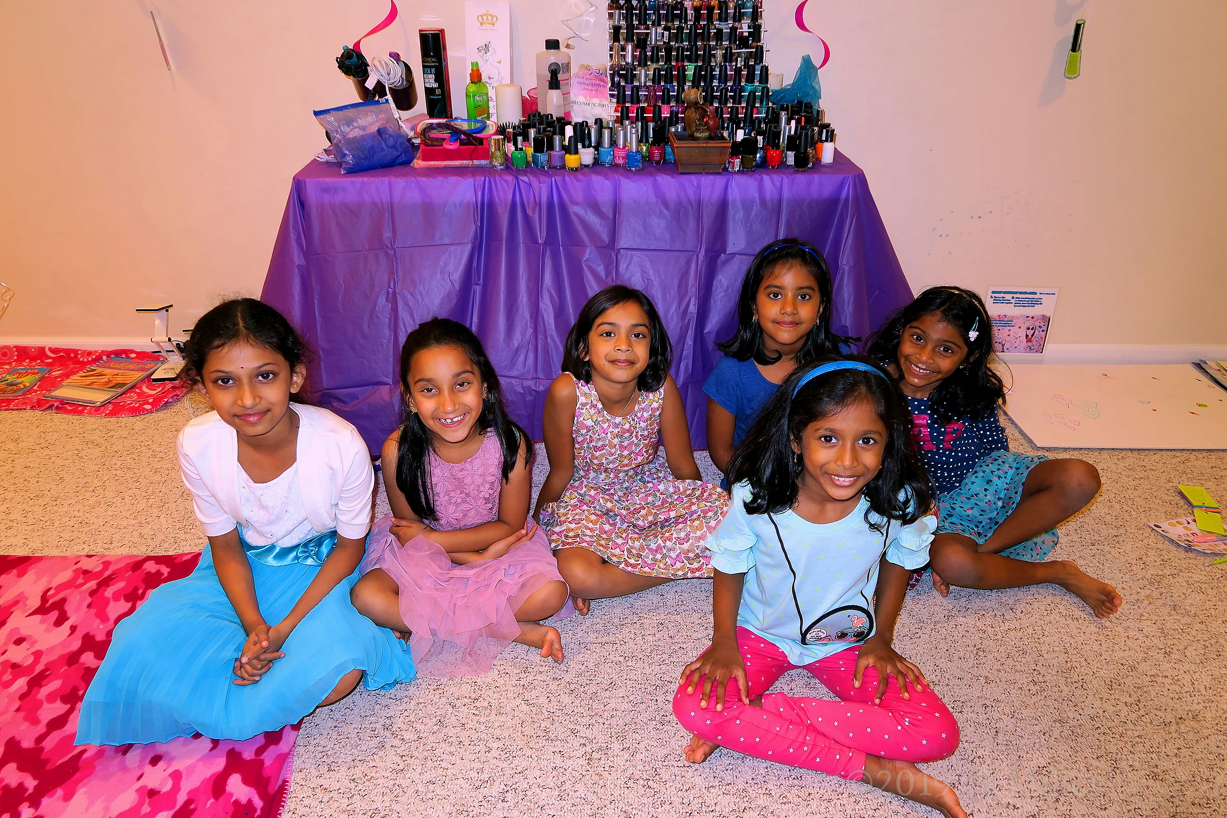 Pranathi's 6th Kids Spa Birthday Party September 2018 