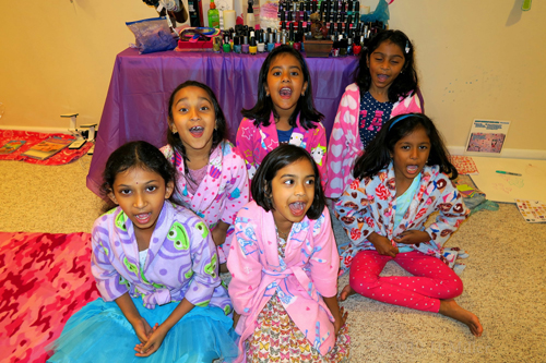 Pranathi's 6th Kids Spa Birthday Party September 2018 Pranathi's 6th Kids Spa Birthday Party September 2018