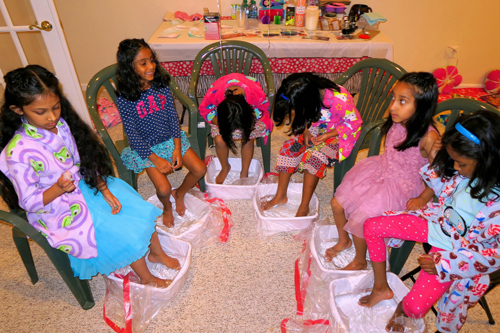 Pranathi's 6th Kids Spa Birthday Party September 201 Pranathi's 6th Kids Spa Birthday Party September 201