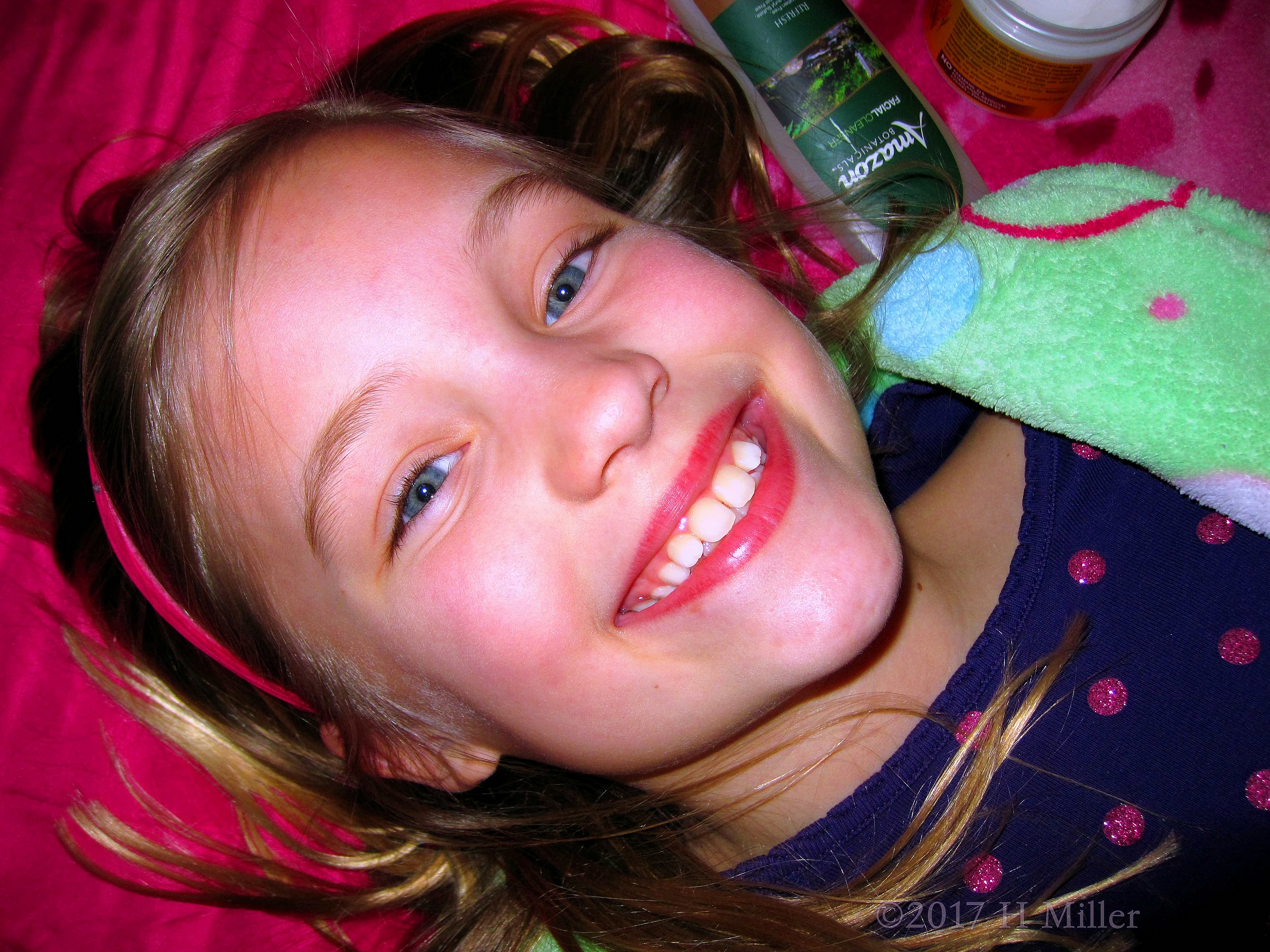 Close Up Post Spa Party Treatment. Close Up Post Spa Party Treatment.