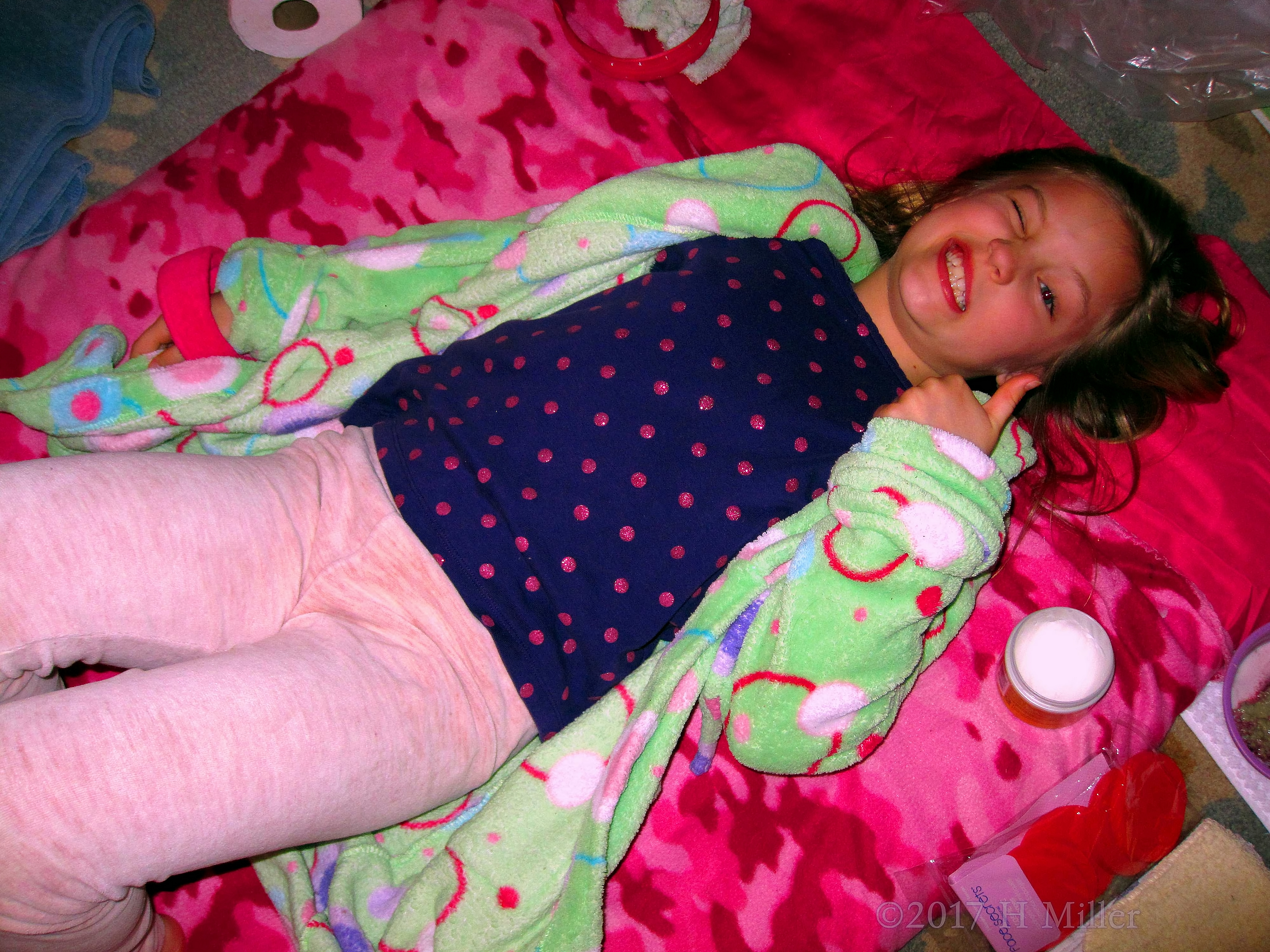 Smiling Before Her Kids Facial! Smiling Before Her Kids Facial!