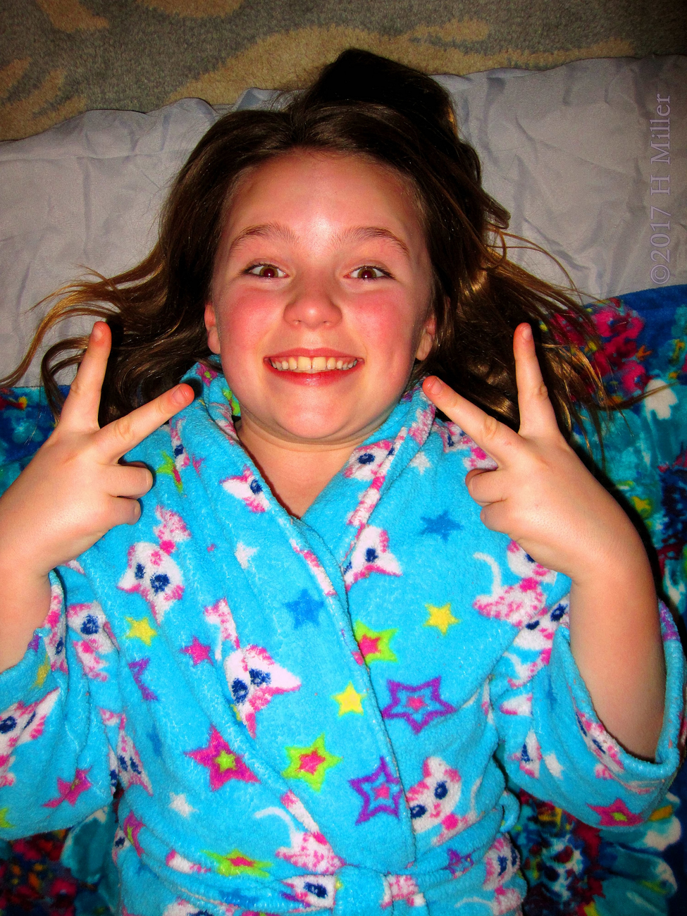 The Birthday Girl Is Loving This Kids Spa Party Girls Facial!! The Birthday Girl Is Loving This Kids Spa Party Girls Facial!!