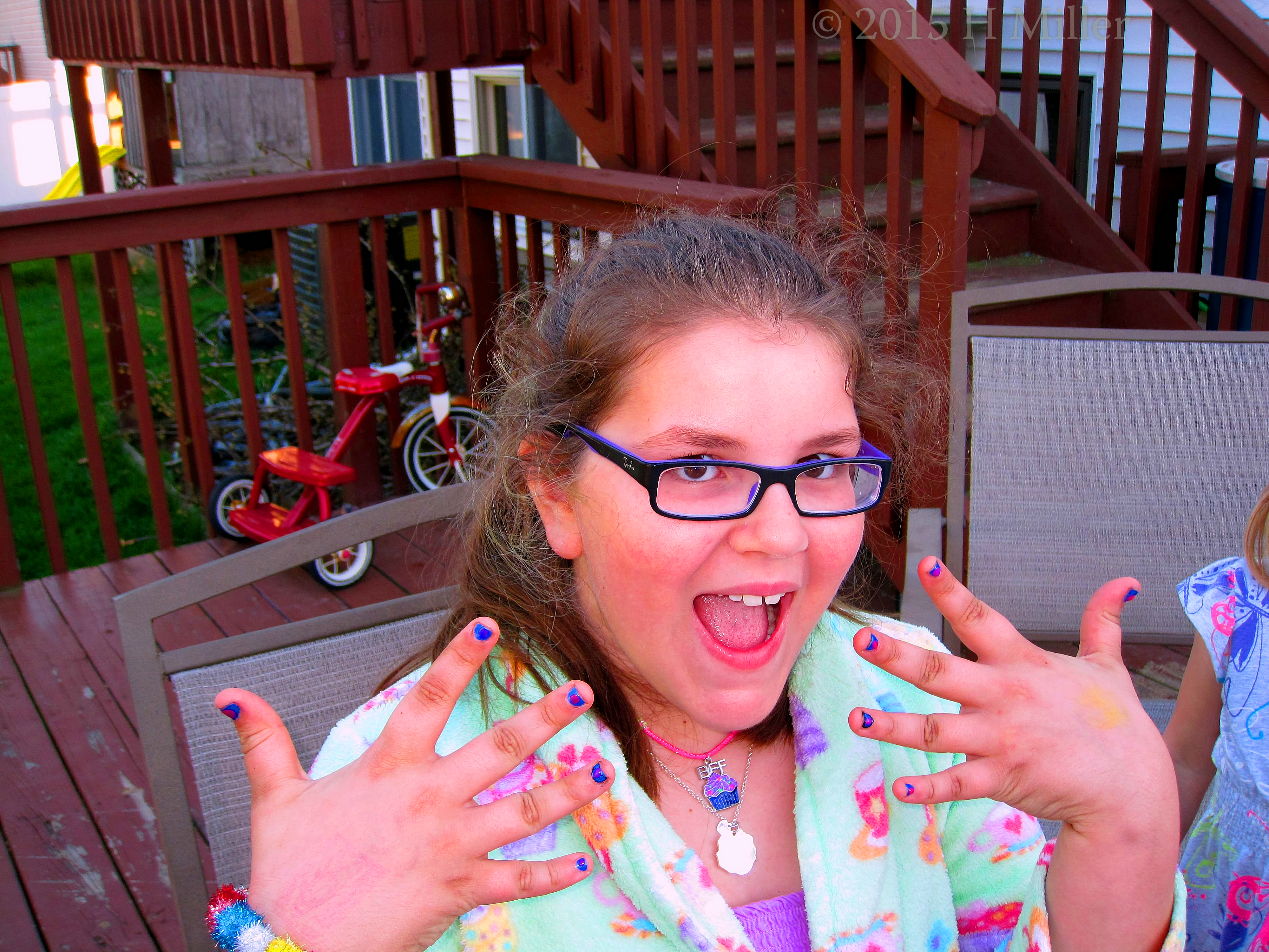 Extremely Happy With Her Nail Art! Extremely Happy With Her Nail Art!