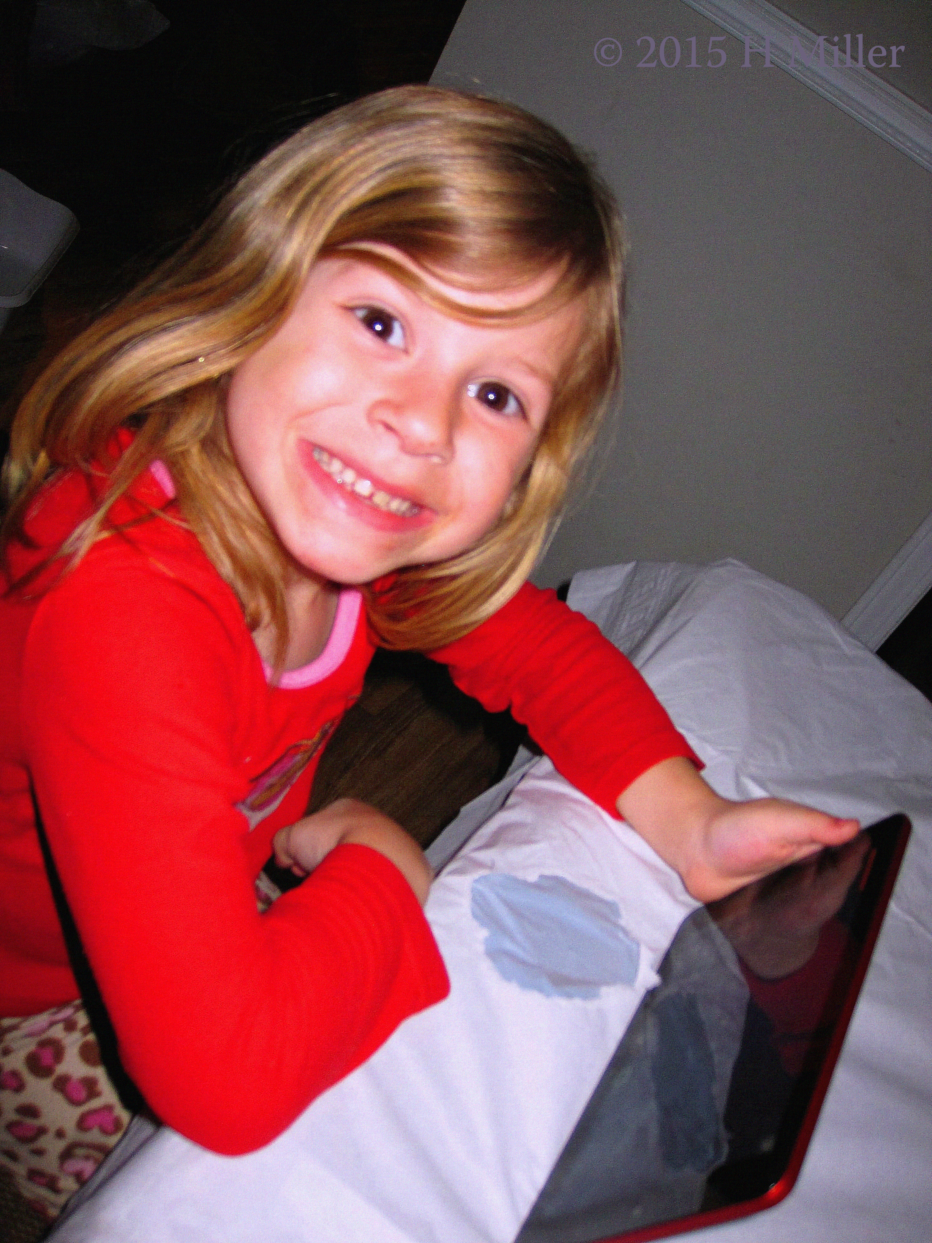 Little Sister Smiling. Little Sister Smiling.