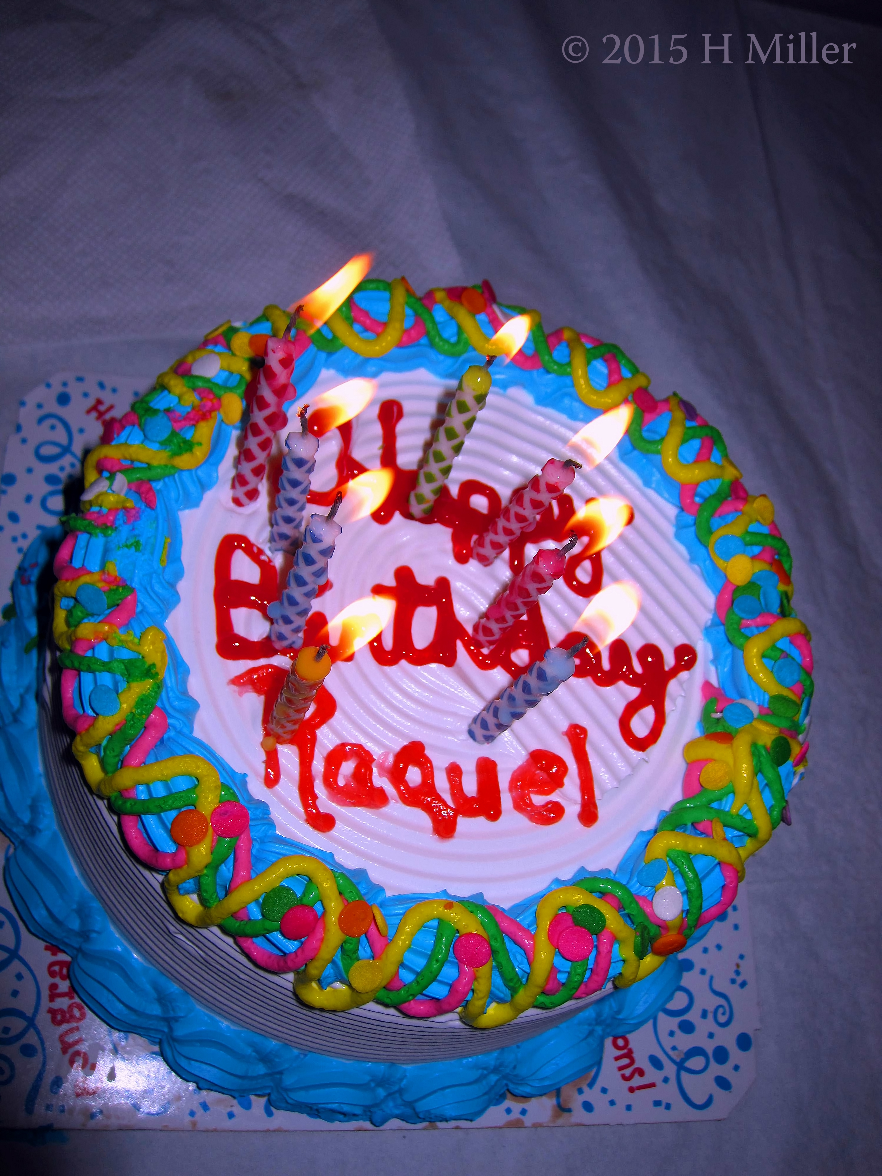 Raquel's Birthday Cake. 