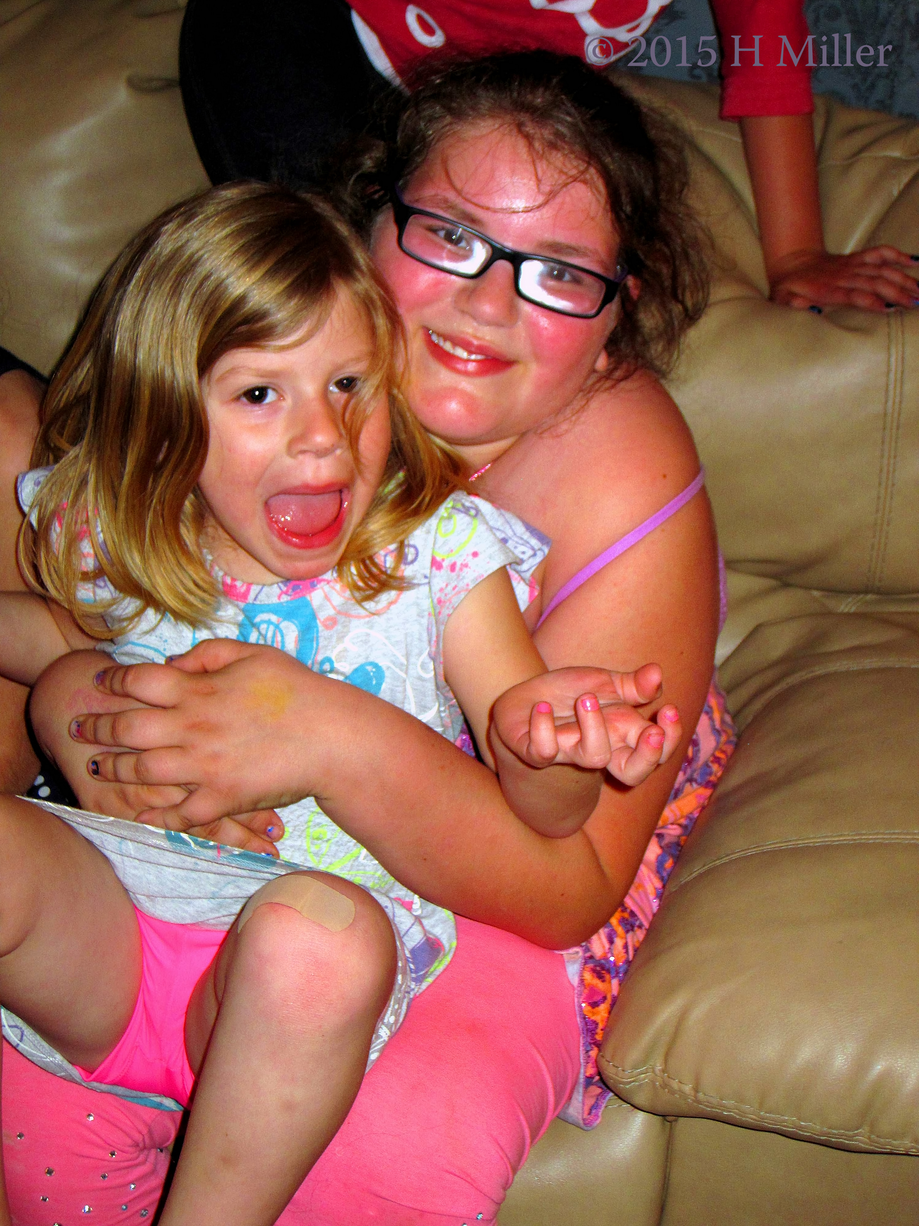 Sisters! Raquel Holding Her Little Sis. Sisters! Raquel Holding Her Little Sis.