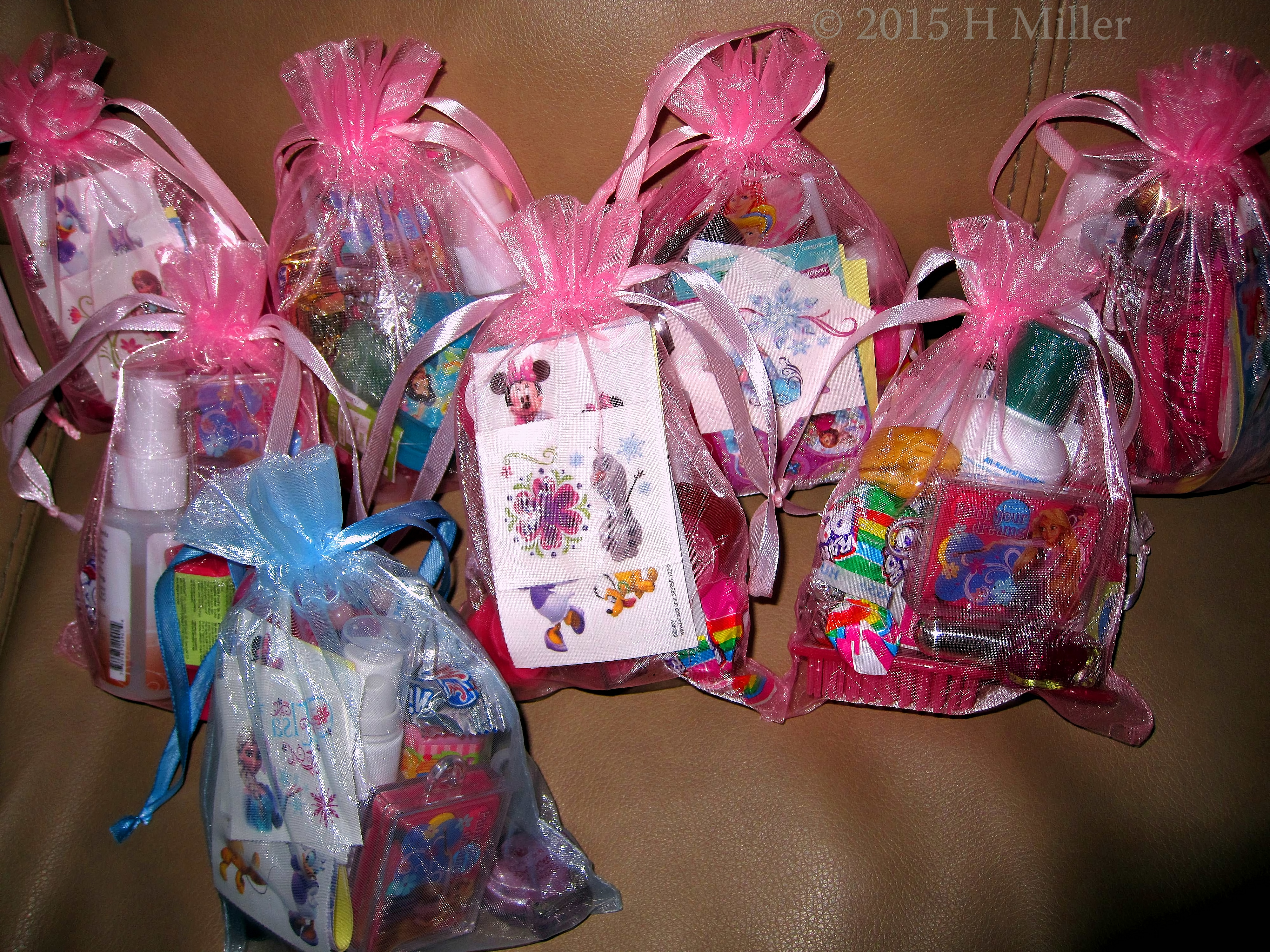 Spa Party Gift Bags! Spa Party Gift Bags!