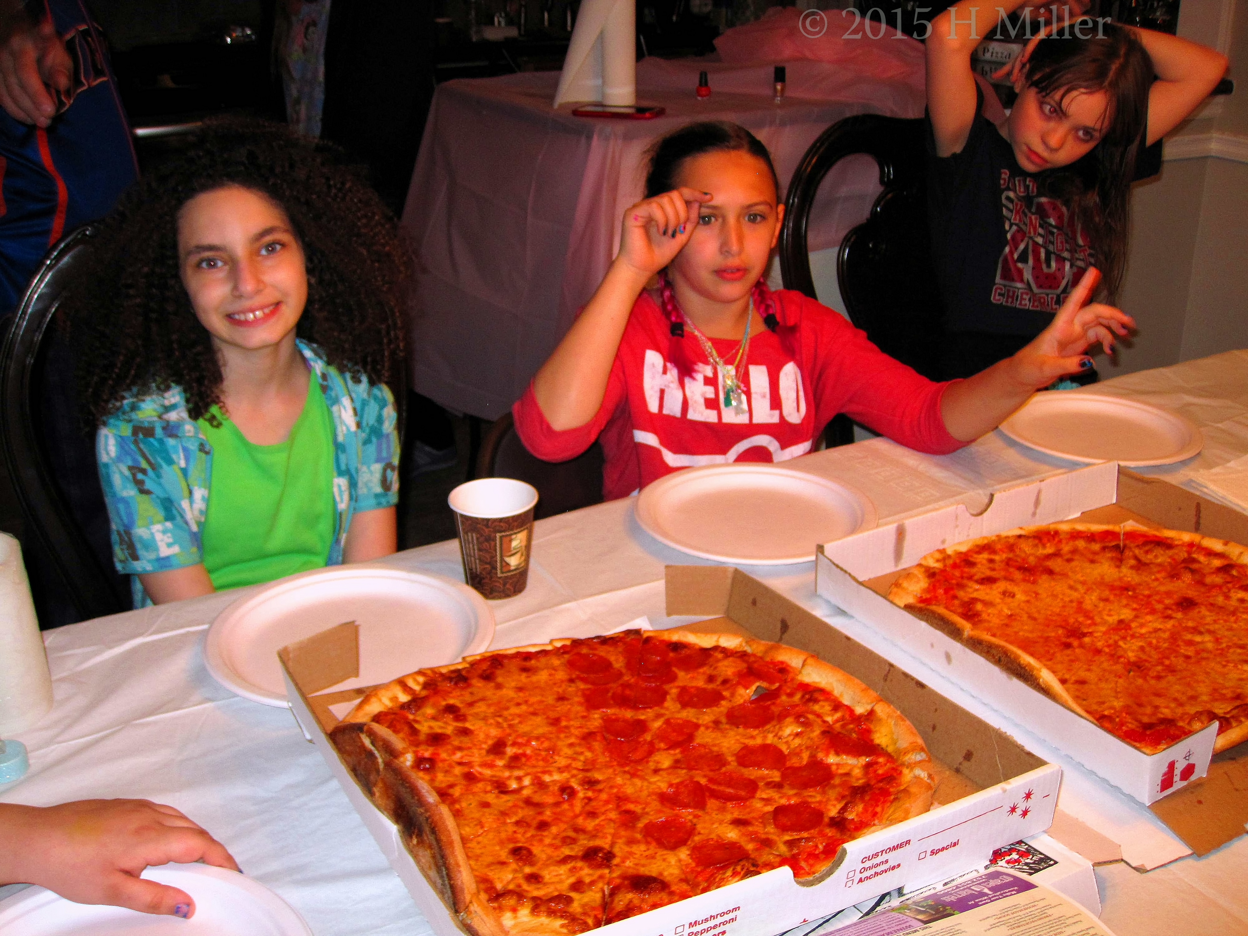 The Girls Have A Serious Appetite After All That Fun! The Girls Have A Serious Appetite After All That Fun!