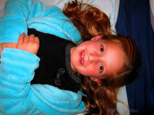 This Party Guest Cannot Wait To Be Pampered With A Girls Facial! This Party Guest Cannot Wait To Be Pampered With A Girls Facial!