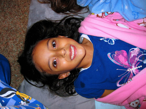 This Party Guest Is Excited For Her Kids Facial This Party Guest Is Excited For Her Kids Facial