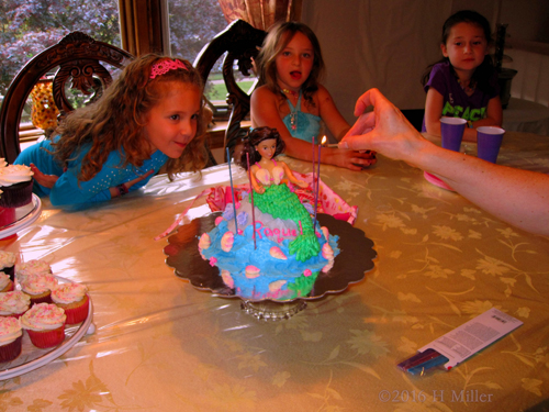 Beautiful Barbie Doll Cake For The Spa Birthday Party