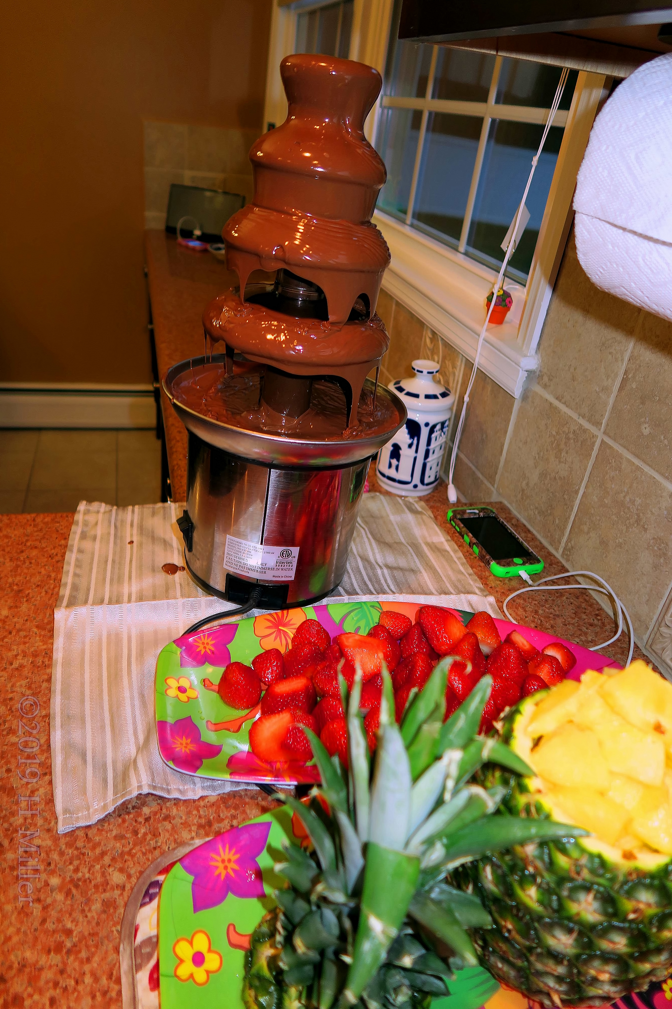 Mouthwatering Fruit For The Chocolate Fondue Fountain! 