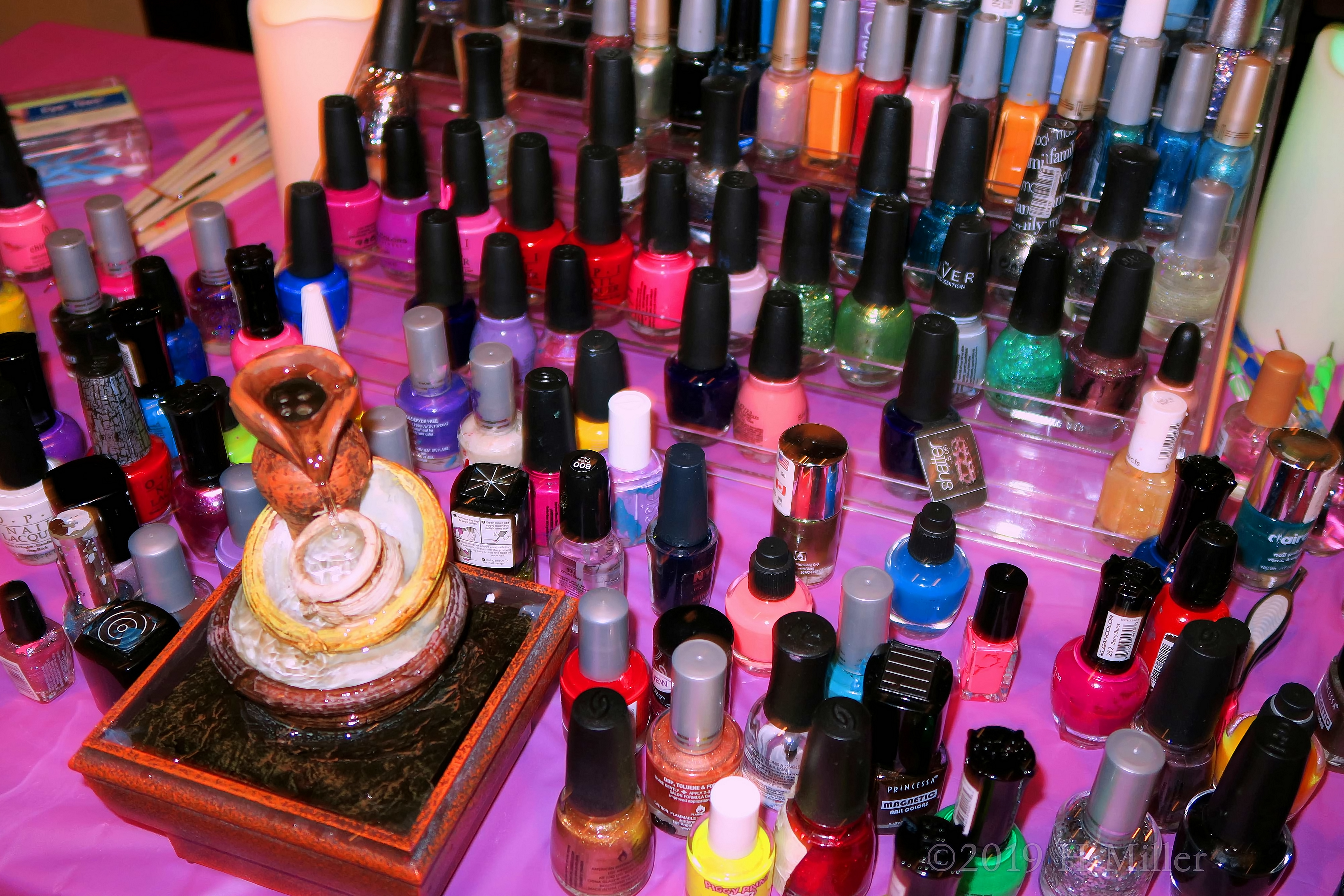 Close Up Of Polish Collection At The Kids Nail Spa! Close Up Of Polish Collection At The Kids Nail Spa!