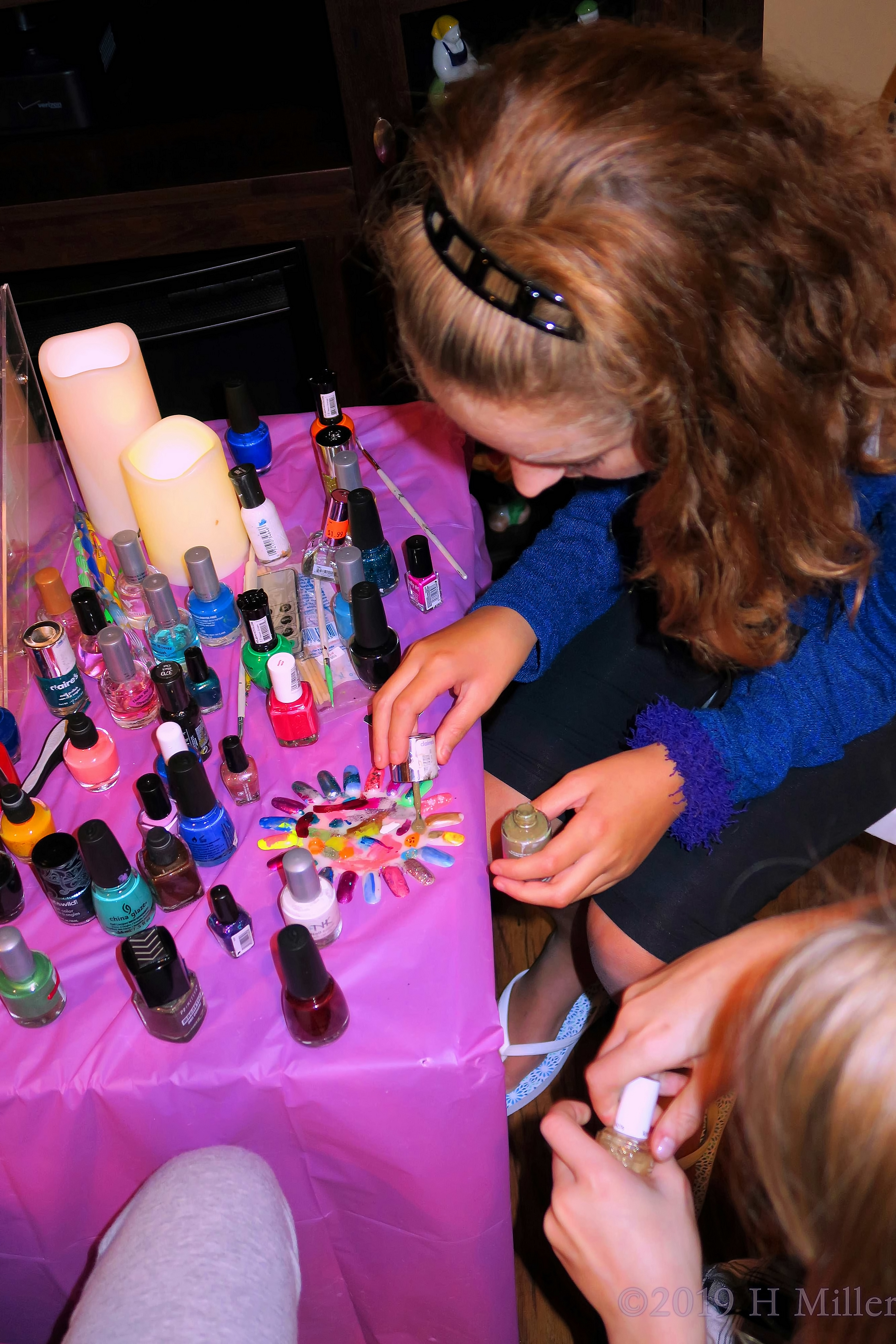 Testing Colors To See Which One Works Best For Her Testing Colors To See Which One Works Best For Her