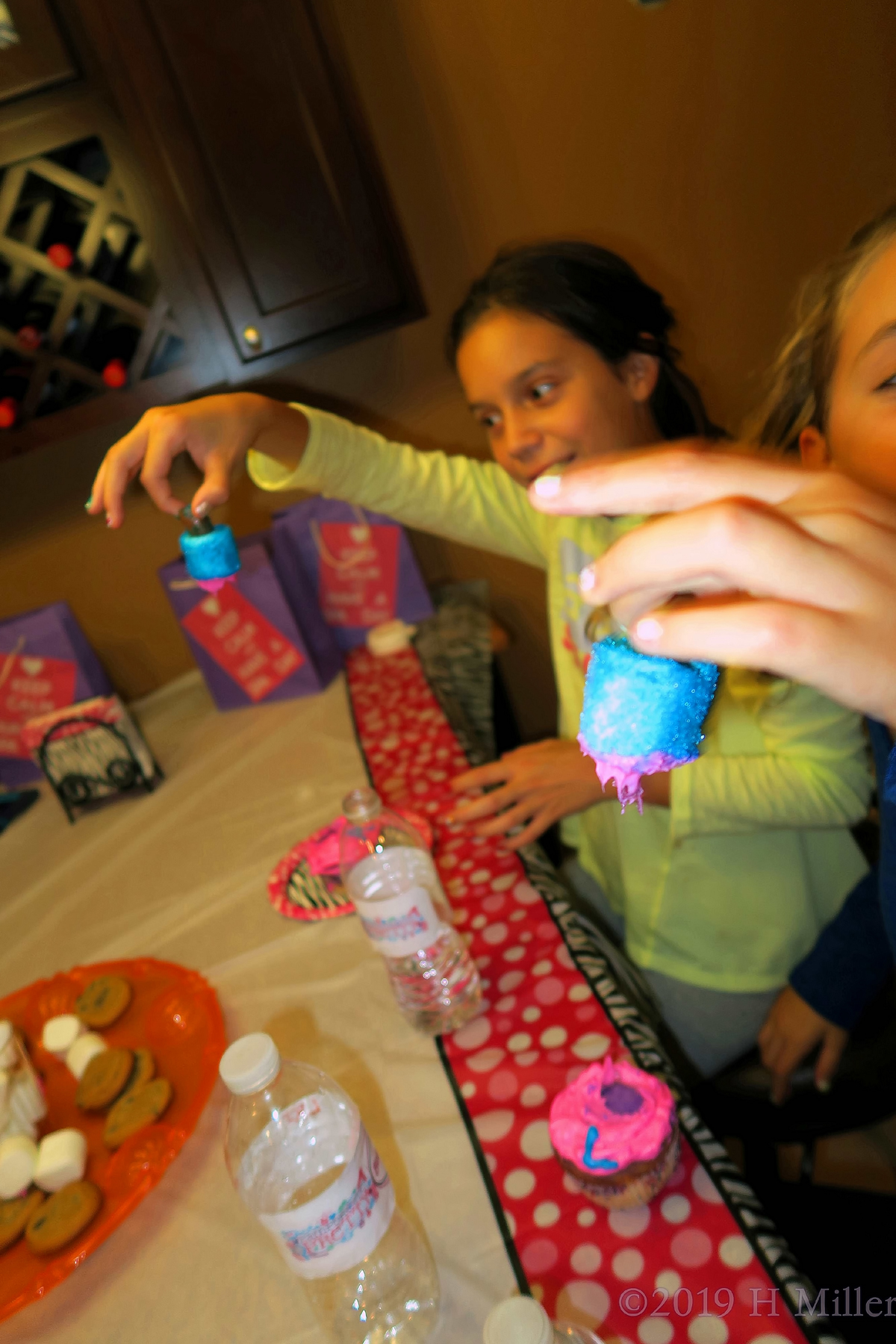 Guests Fascinated With Nail Polish Cupcake Decor 