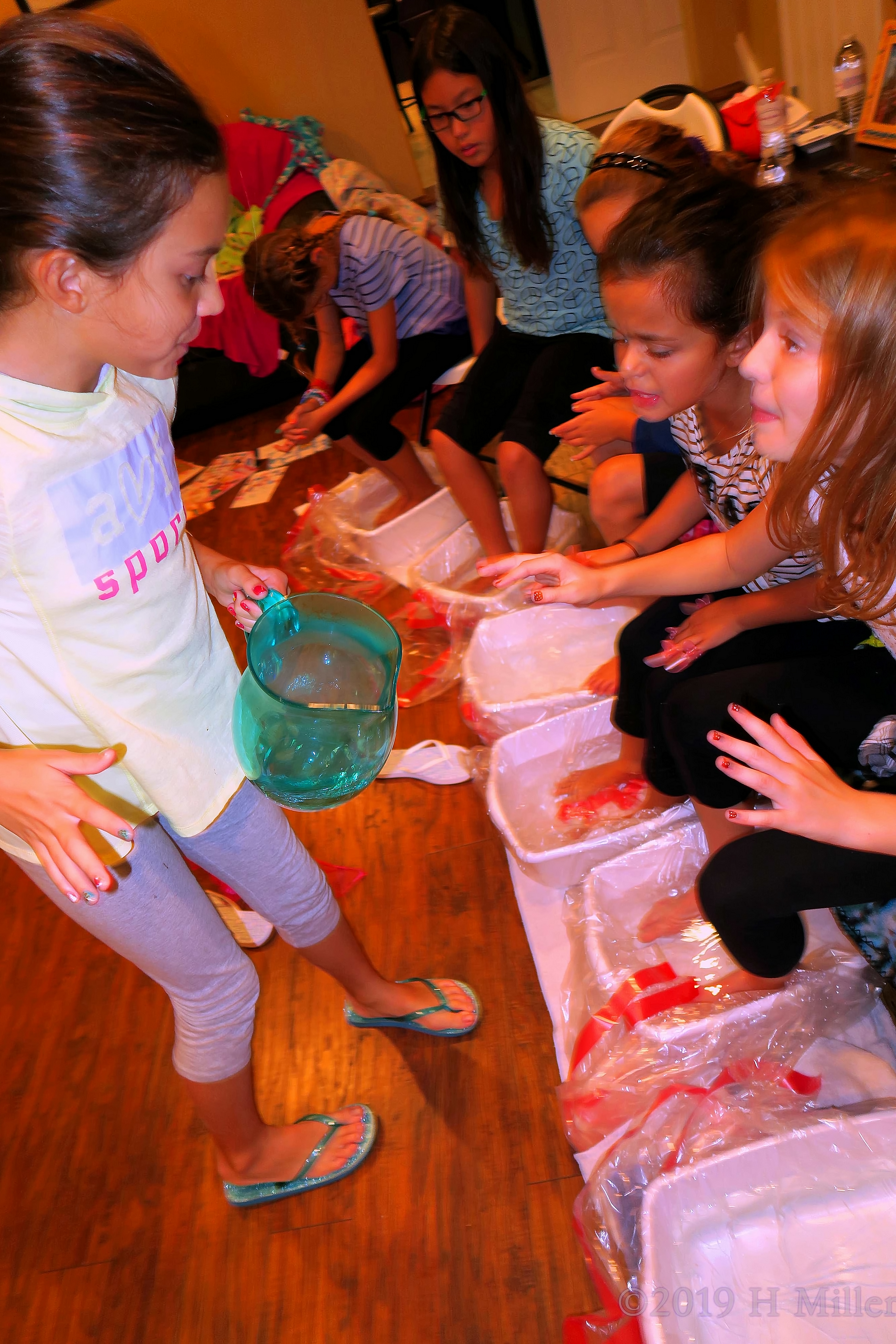 Everybody Okay! Need New Warm Water For Kids Pedicures! Everybody Okay! Need New Warm Water For Kids Pedicures!