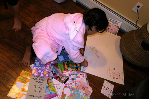 Stickers For Emphasis On The Spa Birthday Card! Stickers For Emphasis On The Spa Birthday Card!