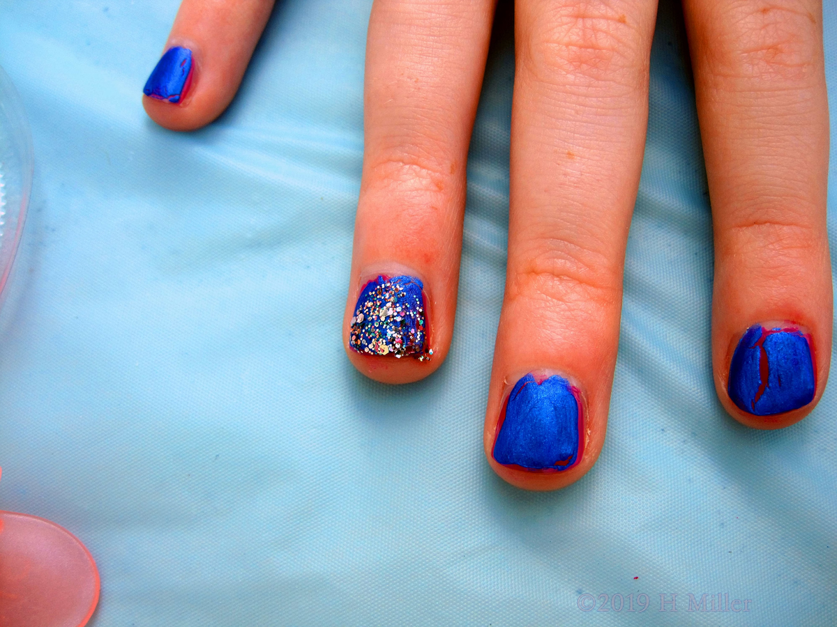 Close Up Of Accent Nail 