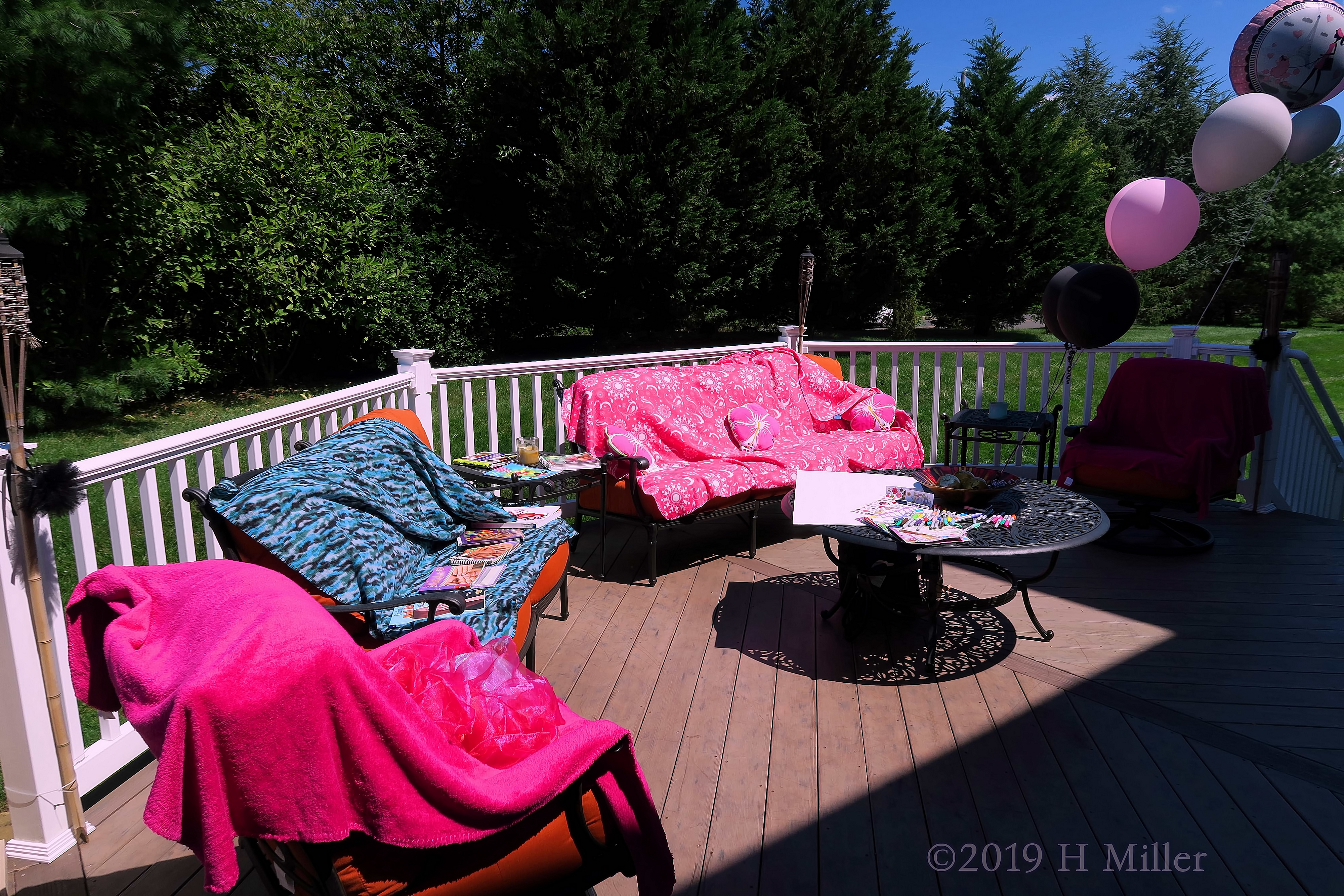 Decor For Outdoor Spa Party Decor For Outdoor Spa Party