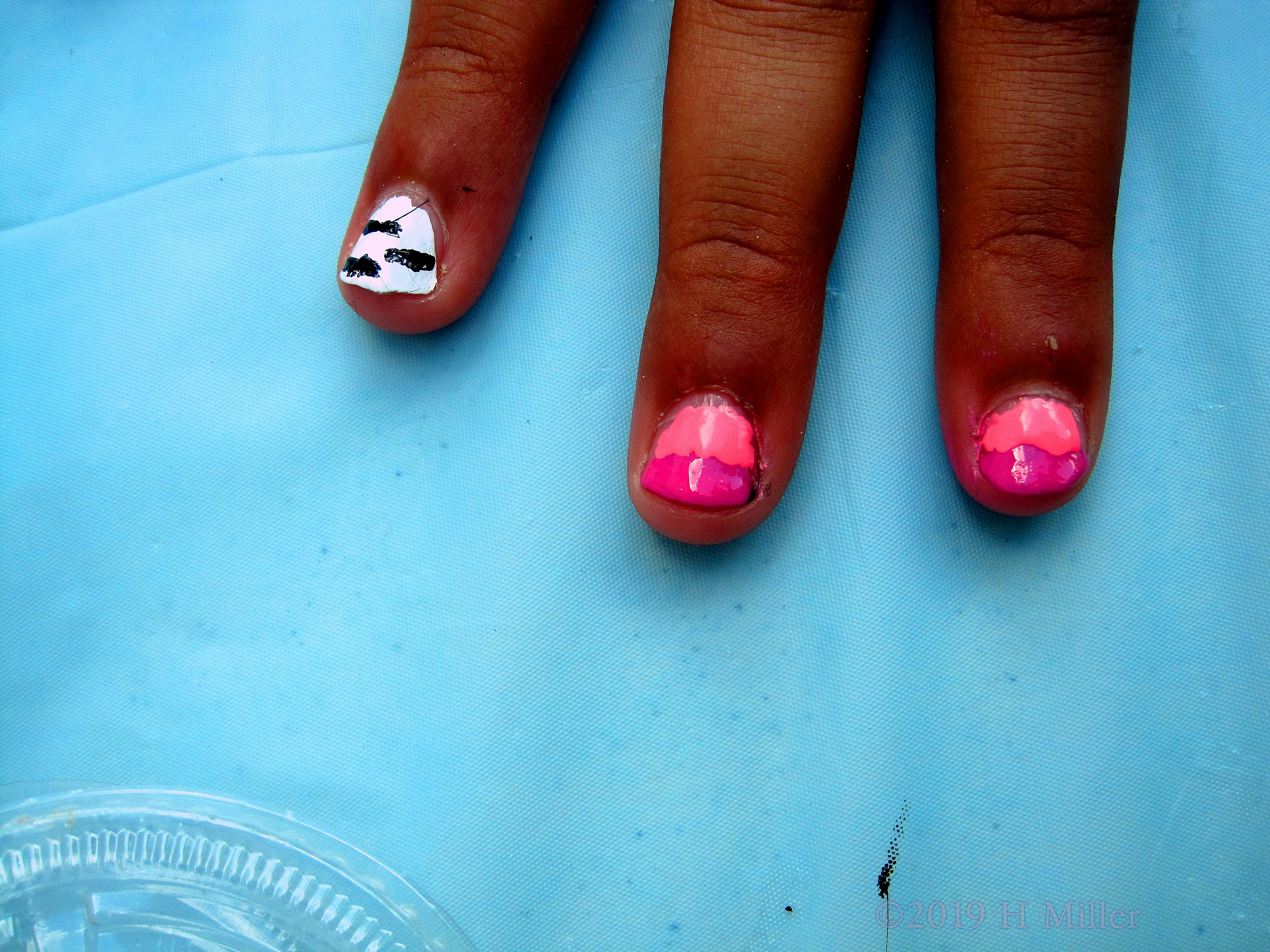 Shades Of Pink Ombre Nail Art Design Shades Of Pink Ombre Nail Art Design