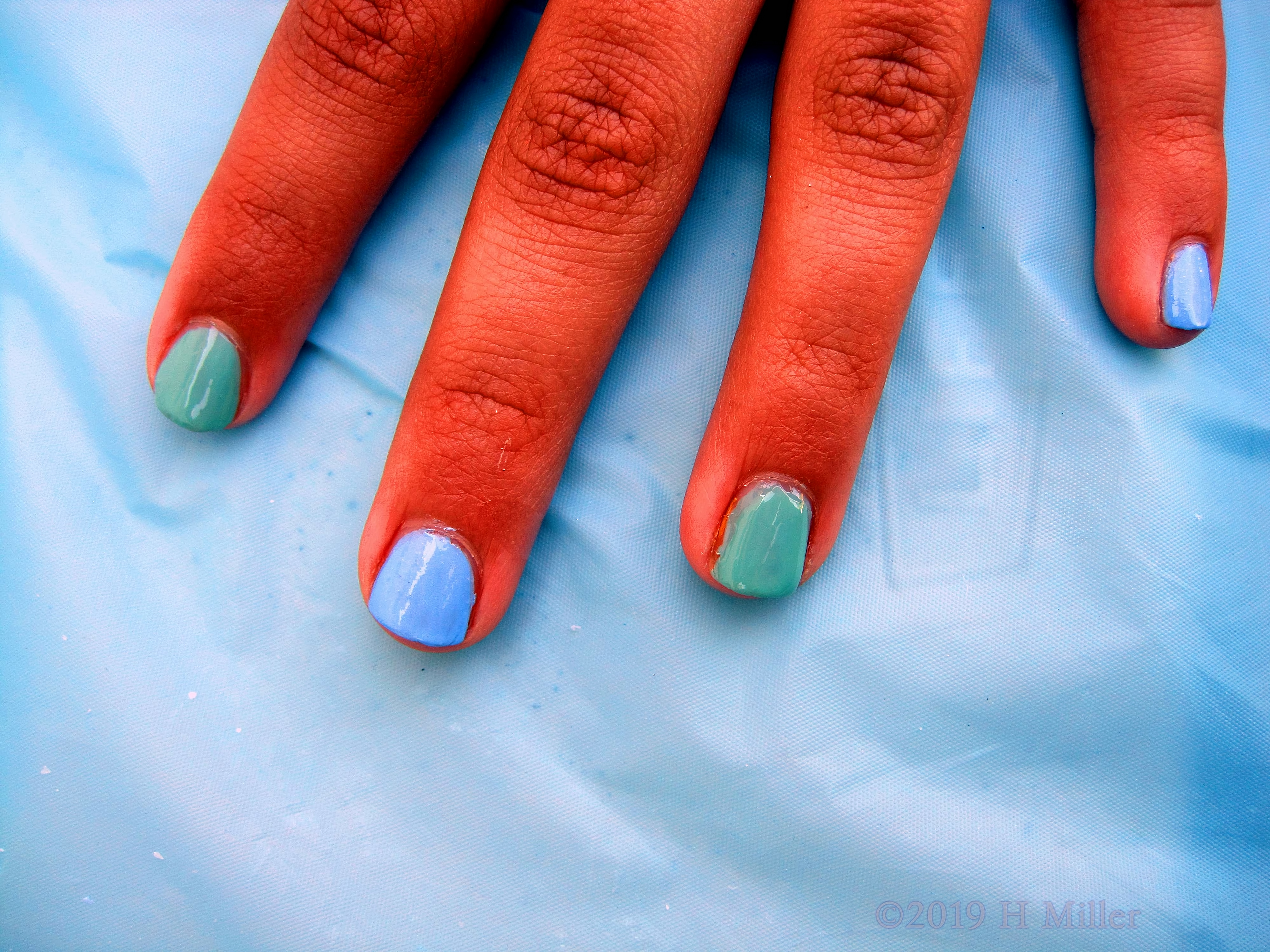 Simple Yet Elegant Kids Mani. Simple Yet Elegant Kids Mani.