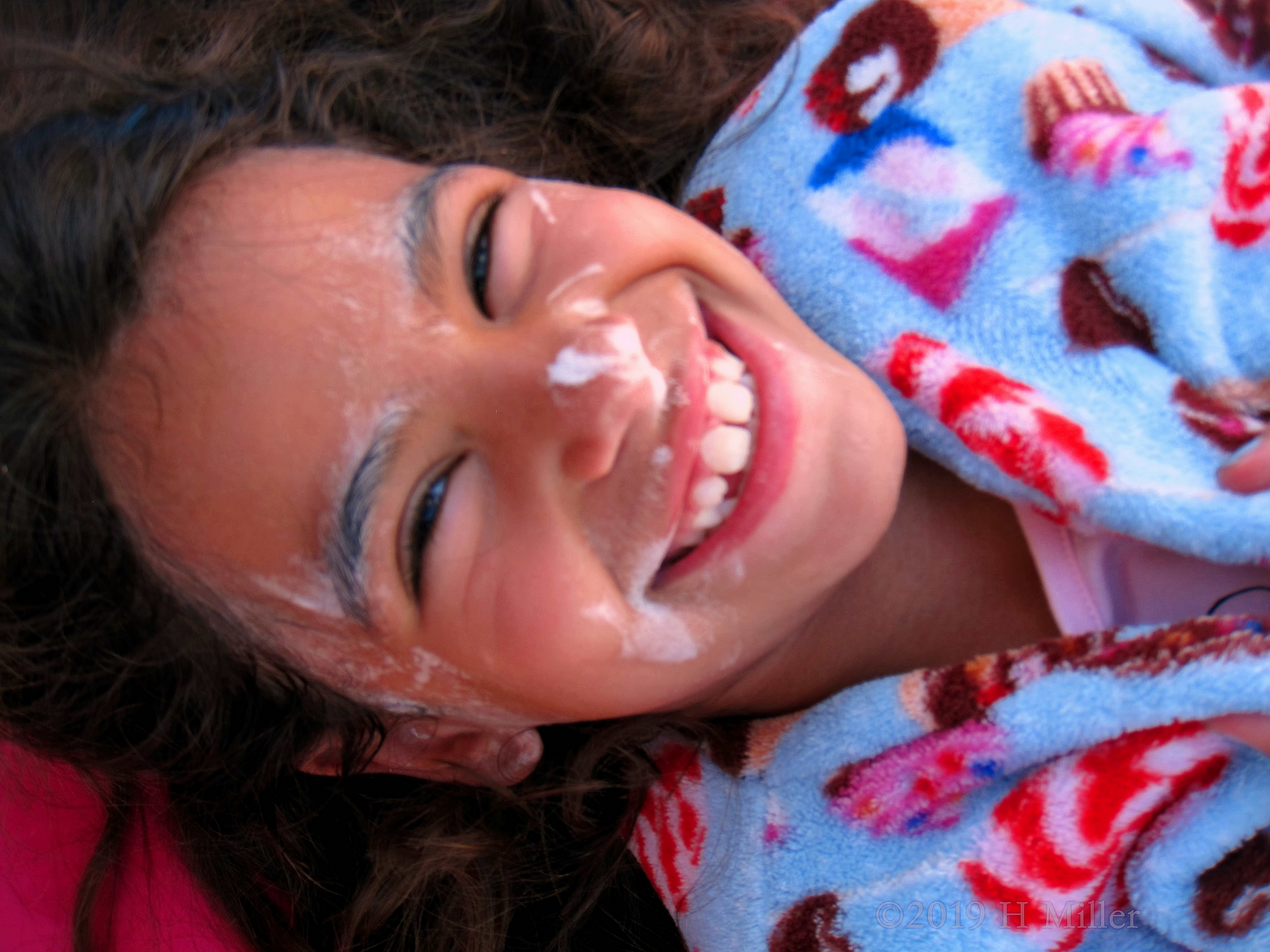 Smiling During Kids Facials! Smiling During Kids Facials!