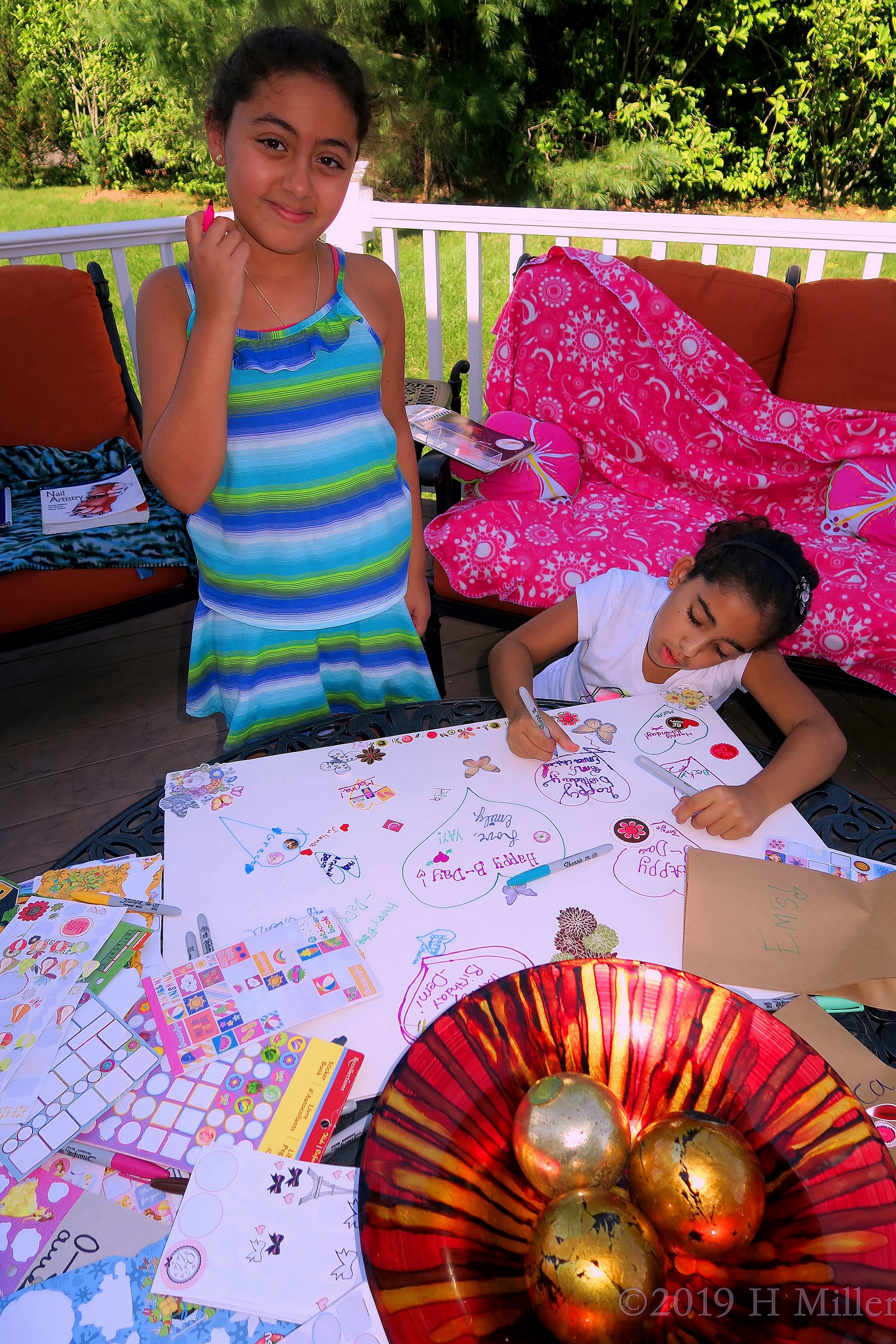 Spa Birthday Card Decoration In Progress Spa Birthday Card Decoration In Progress