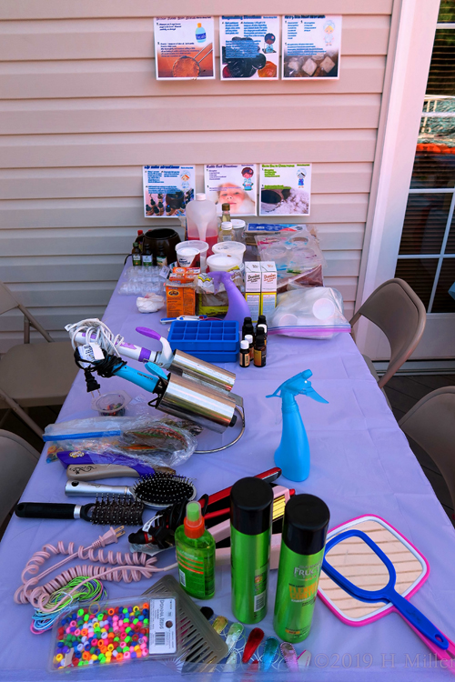 Hair Styling And Craft Items Station Hair Styling And Craft Items Station