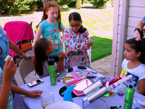 Hair Styling In Progress! Hair Styling In Progress!
