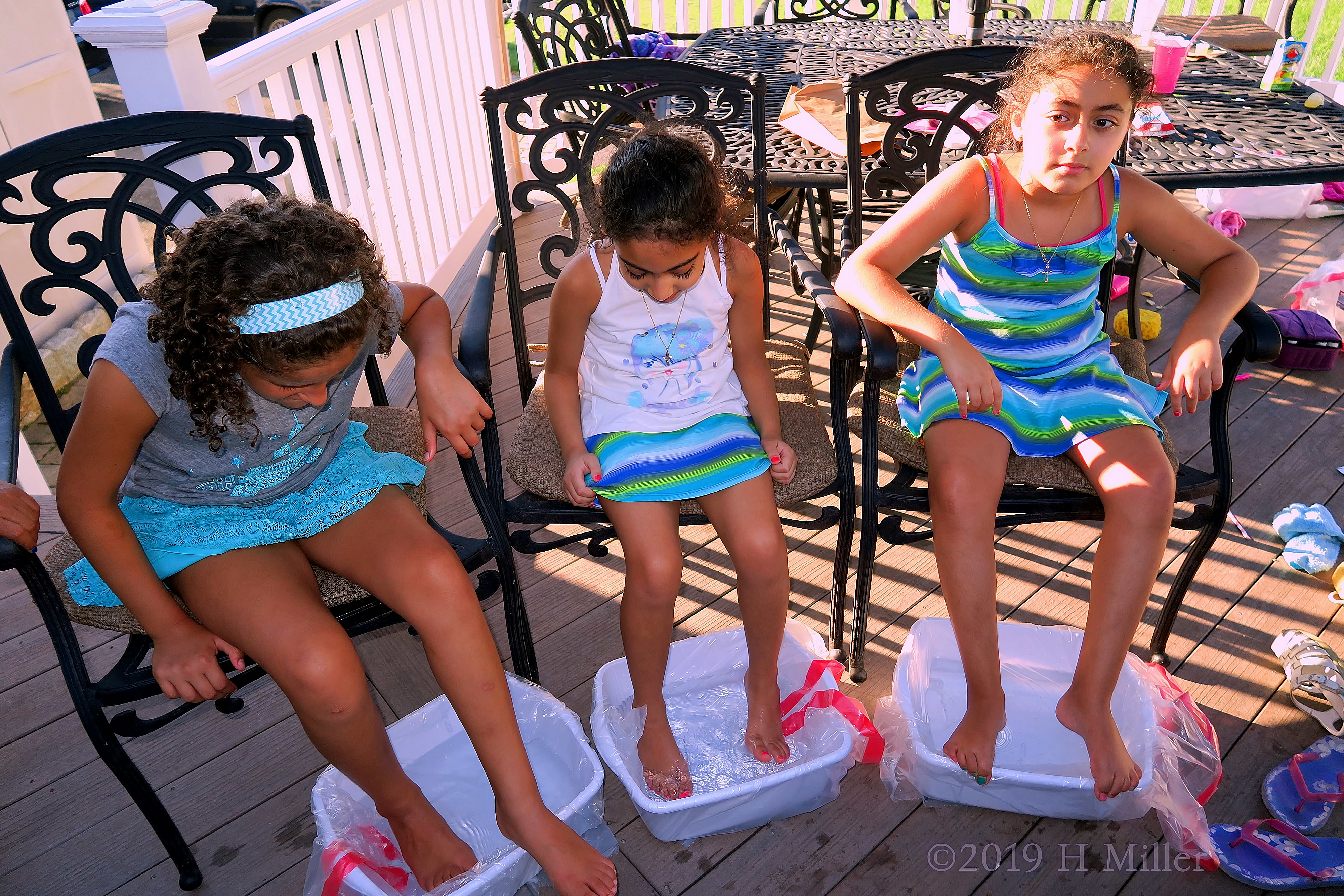 Rebecca's Kids Spa Party August 2016 