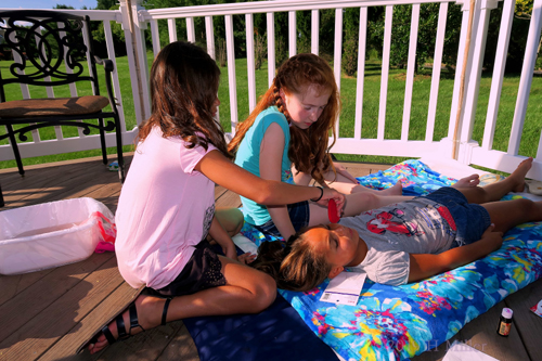 Rebecca's Kids Spa Party August 2016 Rebecca's Kids Spa Party August 2016