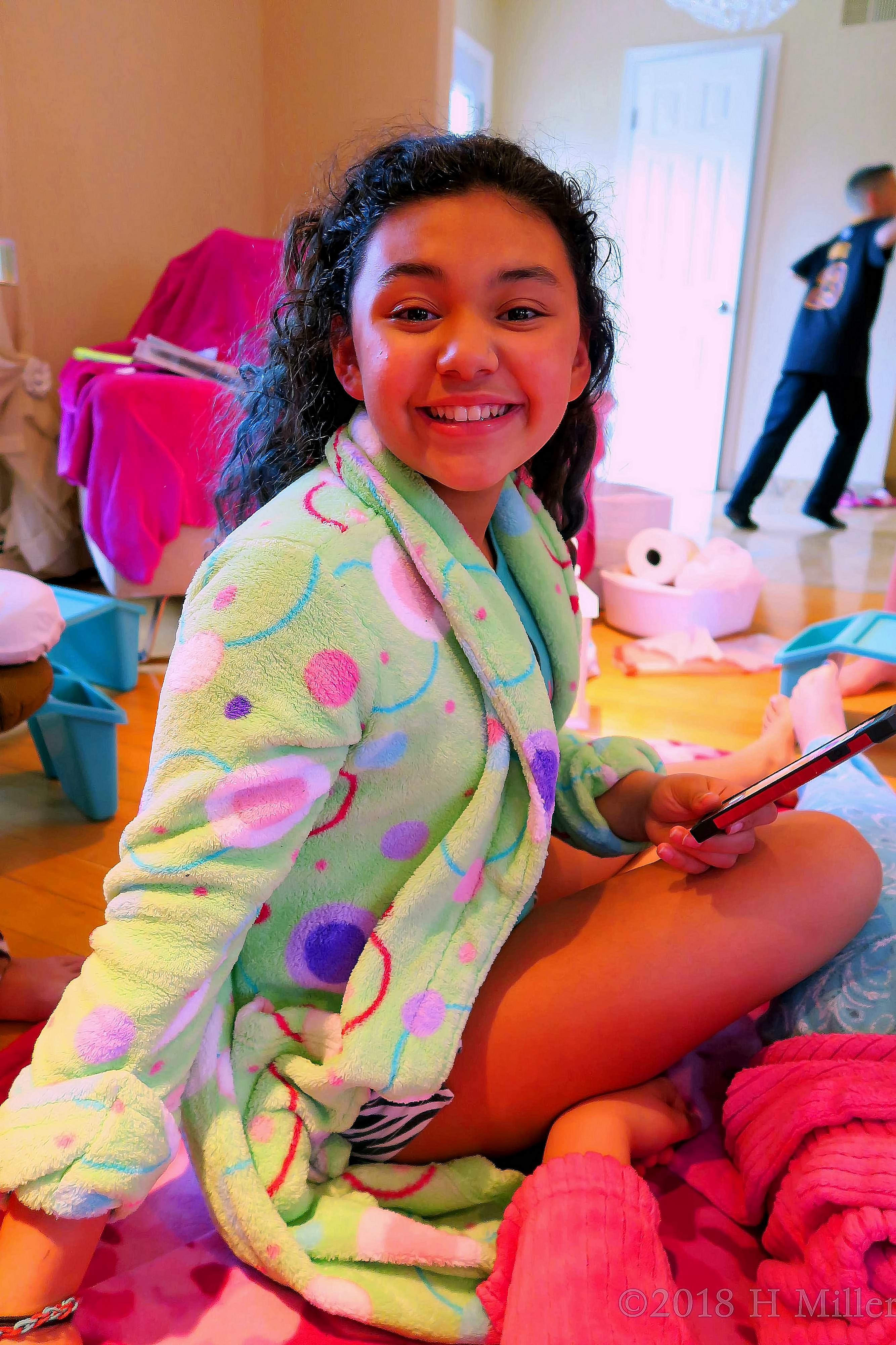 Bright And Glowing After Her Kids Facial! Bright And Glowing After Her Kids Facial!