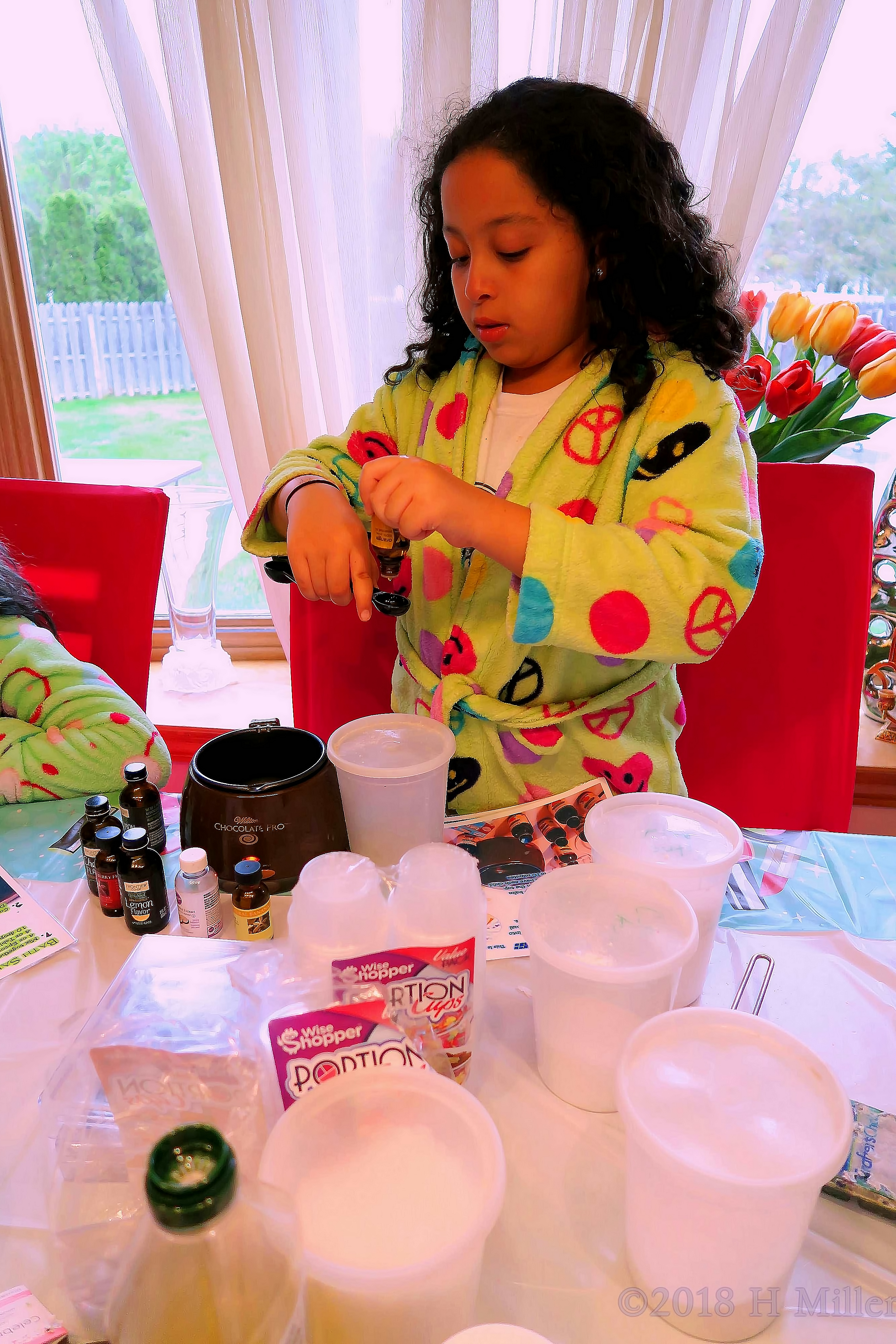 Preparation Of Spa Party Craft Activities! 