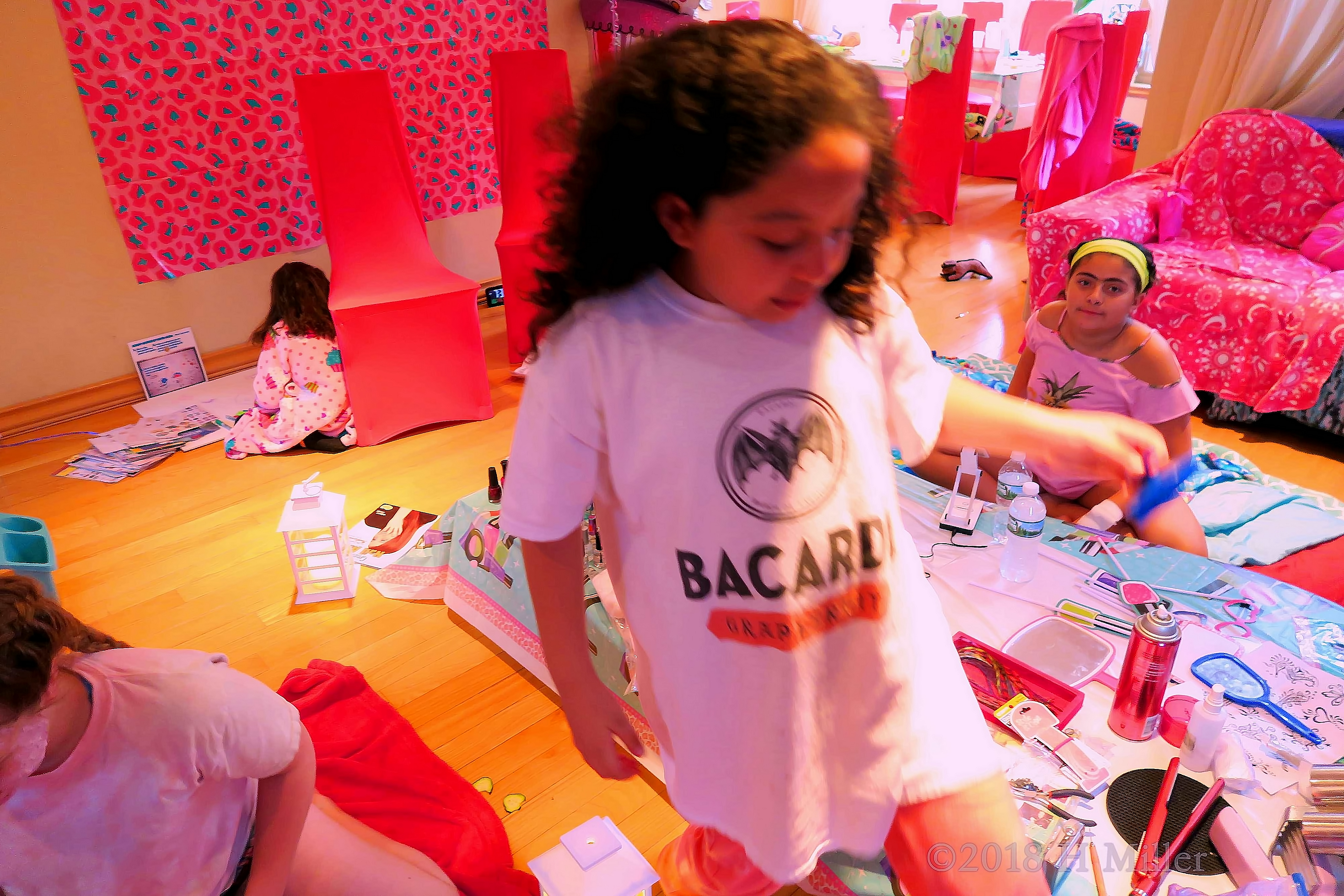 There They Are, Making The Most Of The Spa Party Activities! There They Are, Making The Most Of The Spa Party Activities!