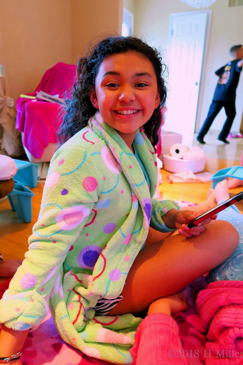 Bright And Glowing After Her Kids Facial! Bright And Glowing After Her Kids Facial!