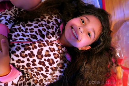 Brilliant Smile Before The Birthday Girl's Kids Facial! Brilliant Smile Before The Birthday Girl's Kids Facial!