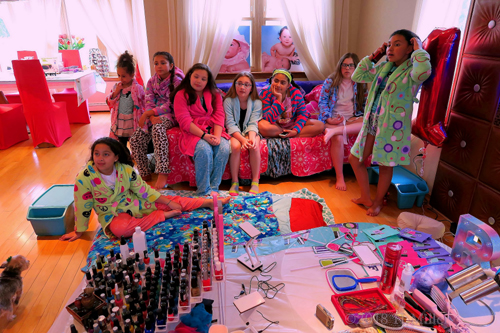 Everyone Is All Set To Begin The Spa Activities! Everyone Is All Set To Begin The Spa Activities!