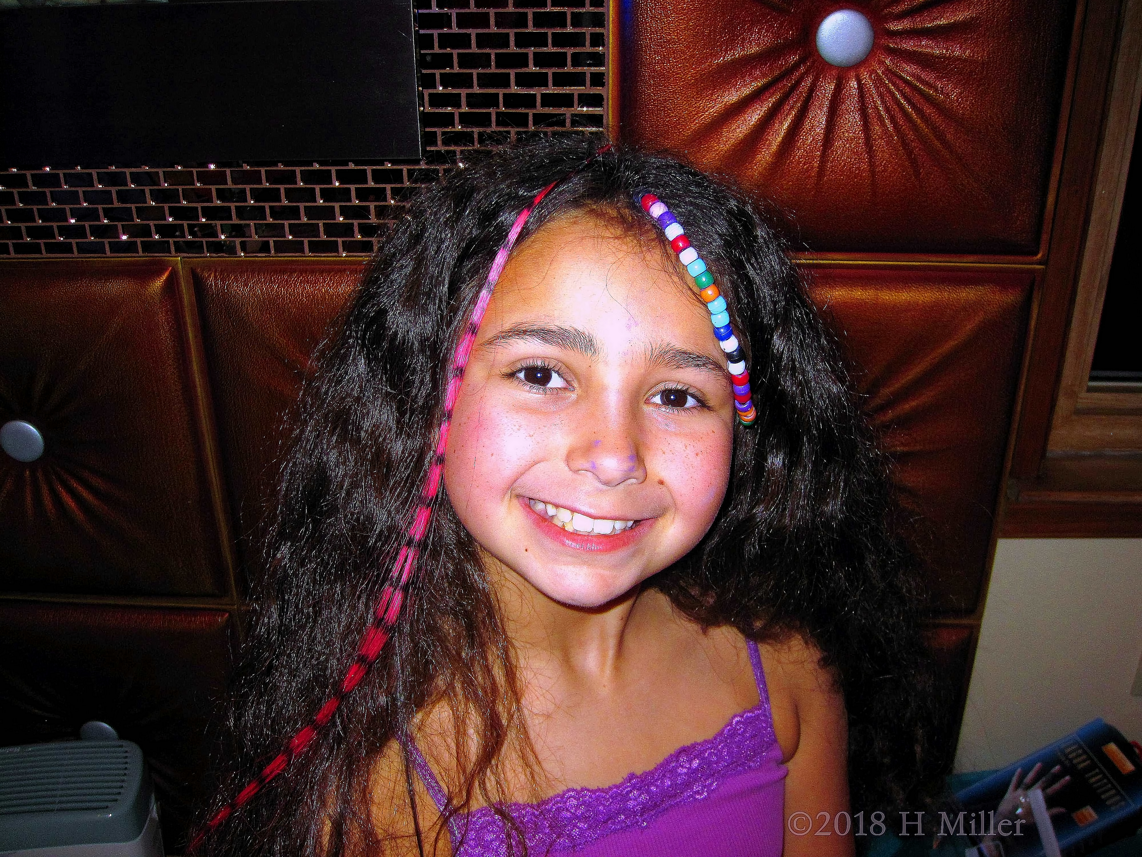 Birthday Girl Smiling After Girls Hairstyles! Birthday Girl Smiling After Girls Hairstyles!