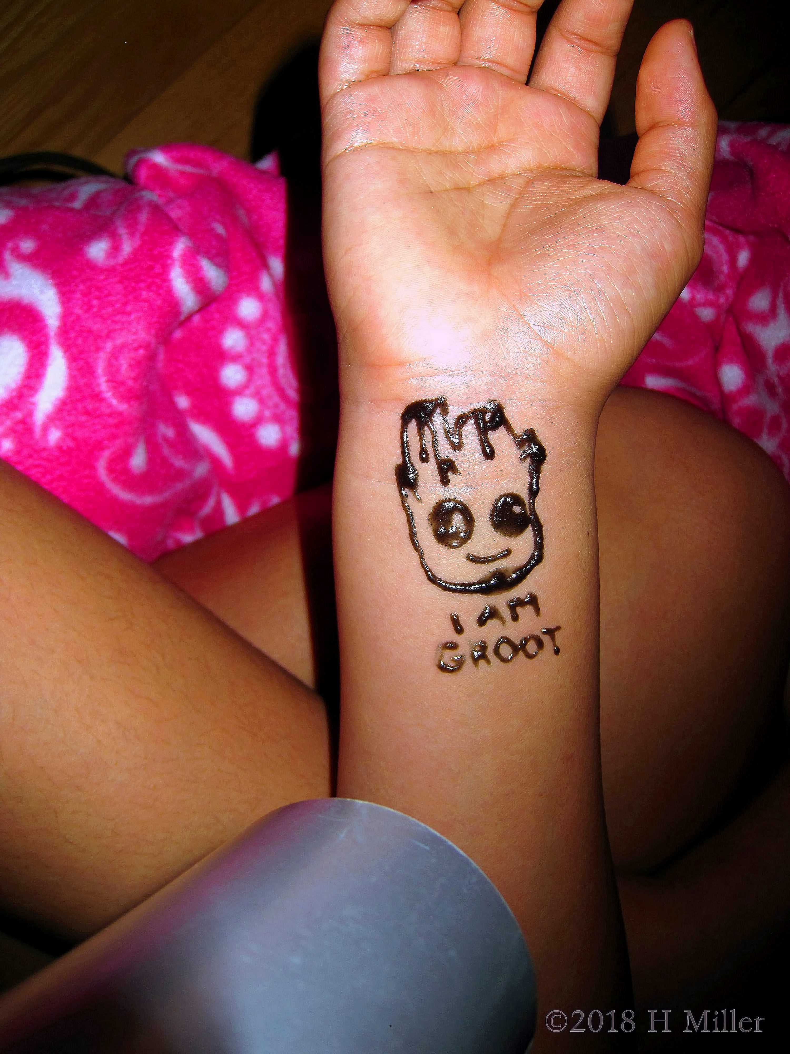 I Am Groot!, Such A Cool Jagua Tattoo. I Am Groot!, Such A Cool Jagua Tattoo.
