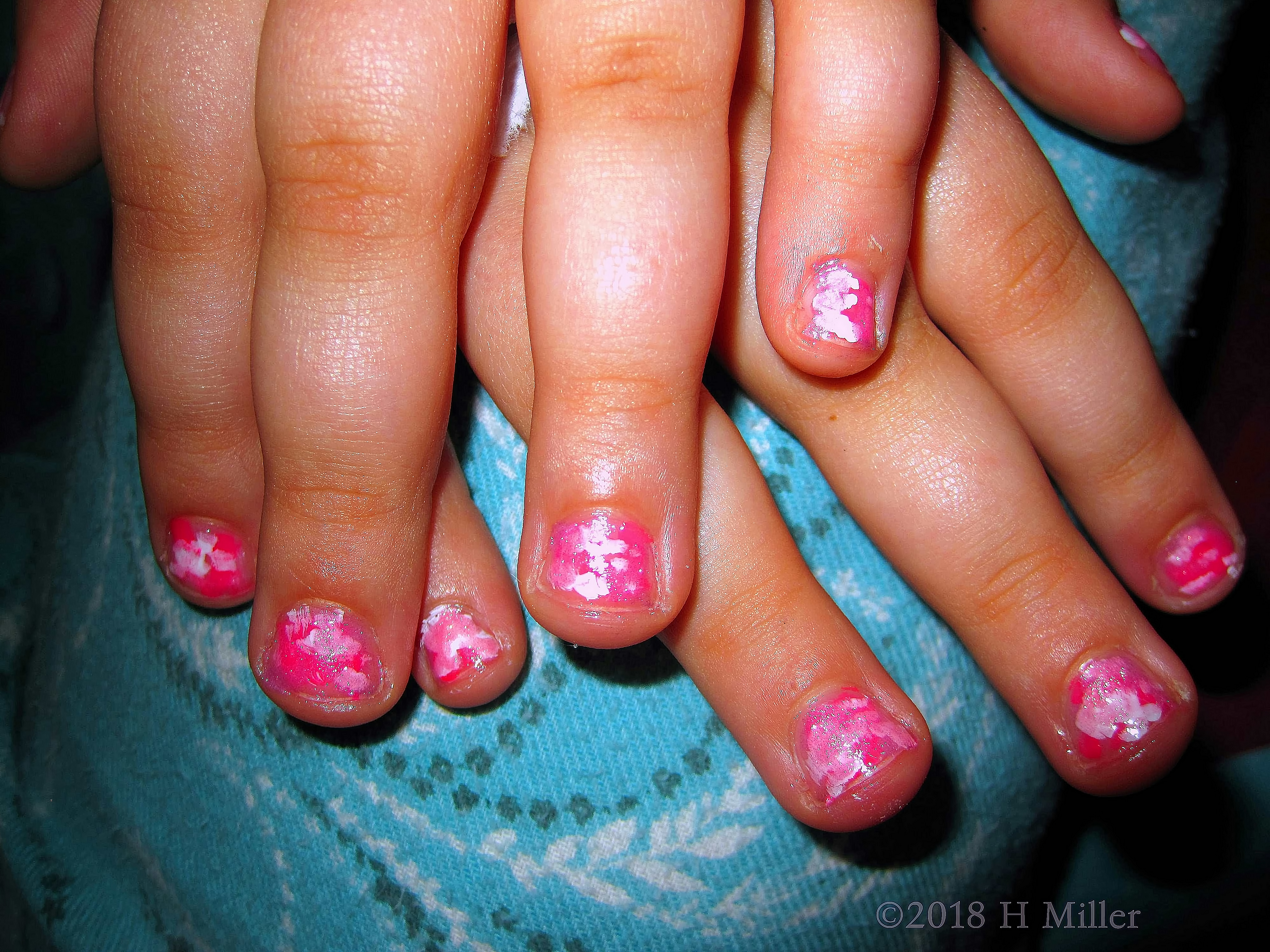 Kids Manis Are One Of The Best Parts Of A Spa Party For Girls! 