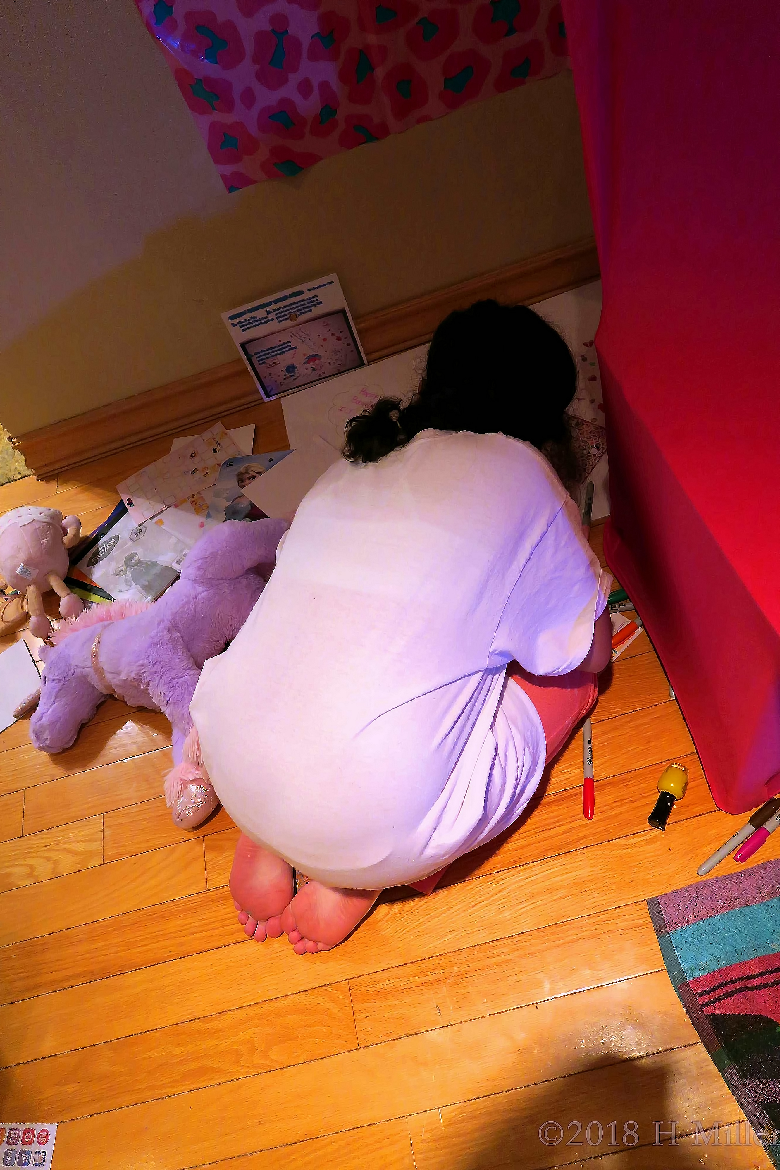 Letting Out And Expressing Their Sentimental Feelings, Messages And Drawings On The Spa Birthday Card! Letting Out And Expressing Their Sentimental Feelings, Messages And Drawings On The Spa Birthday Card!