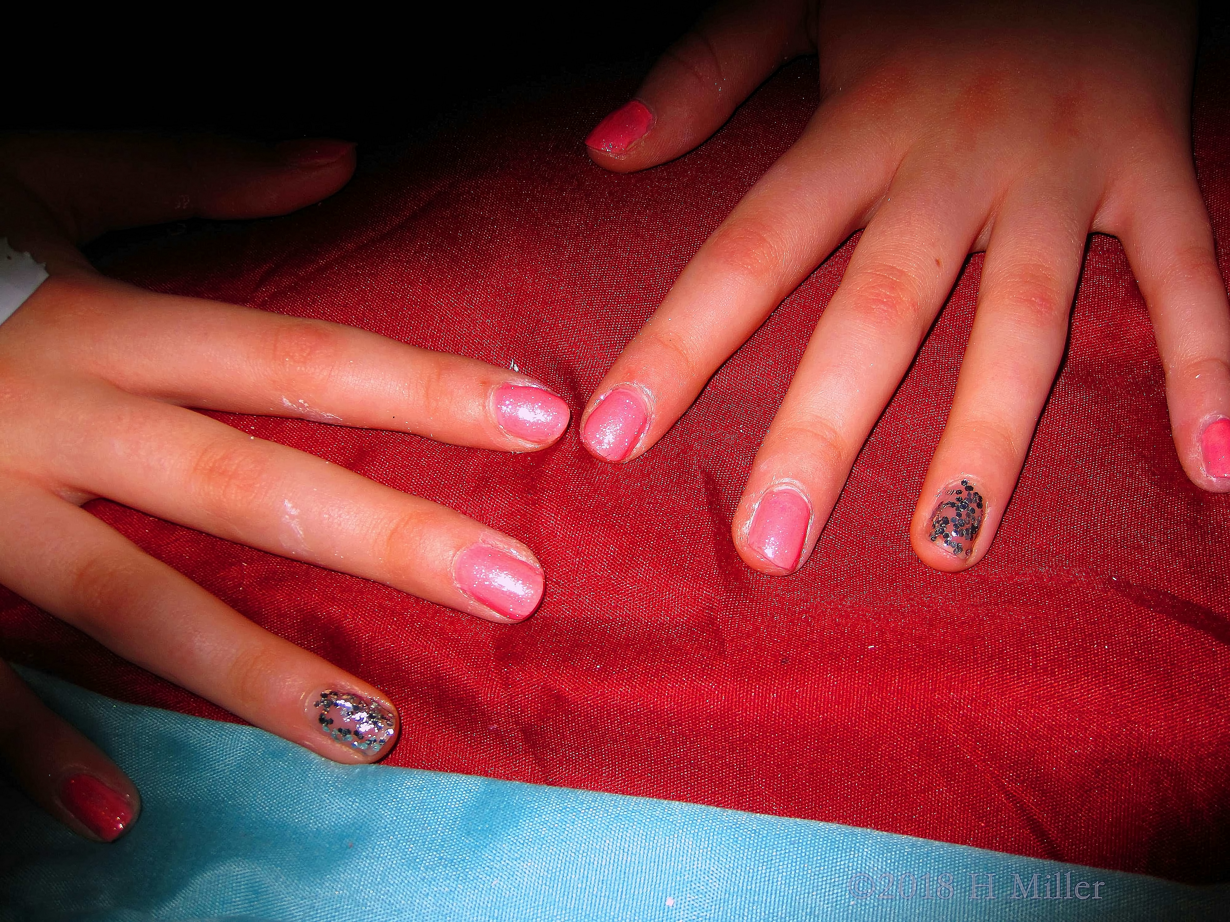 Mini Mani Sessions Give The Girls Beautiful Manicures To Show Off! 