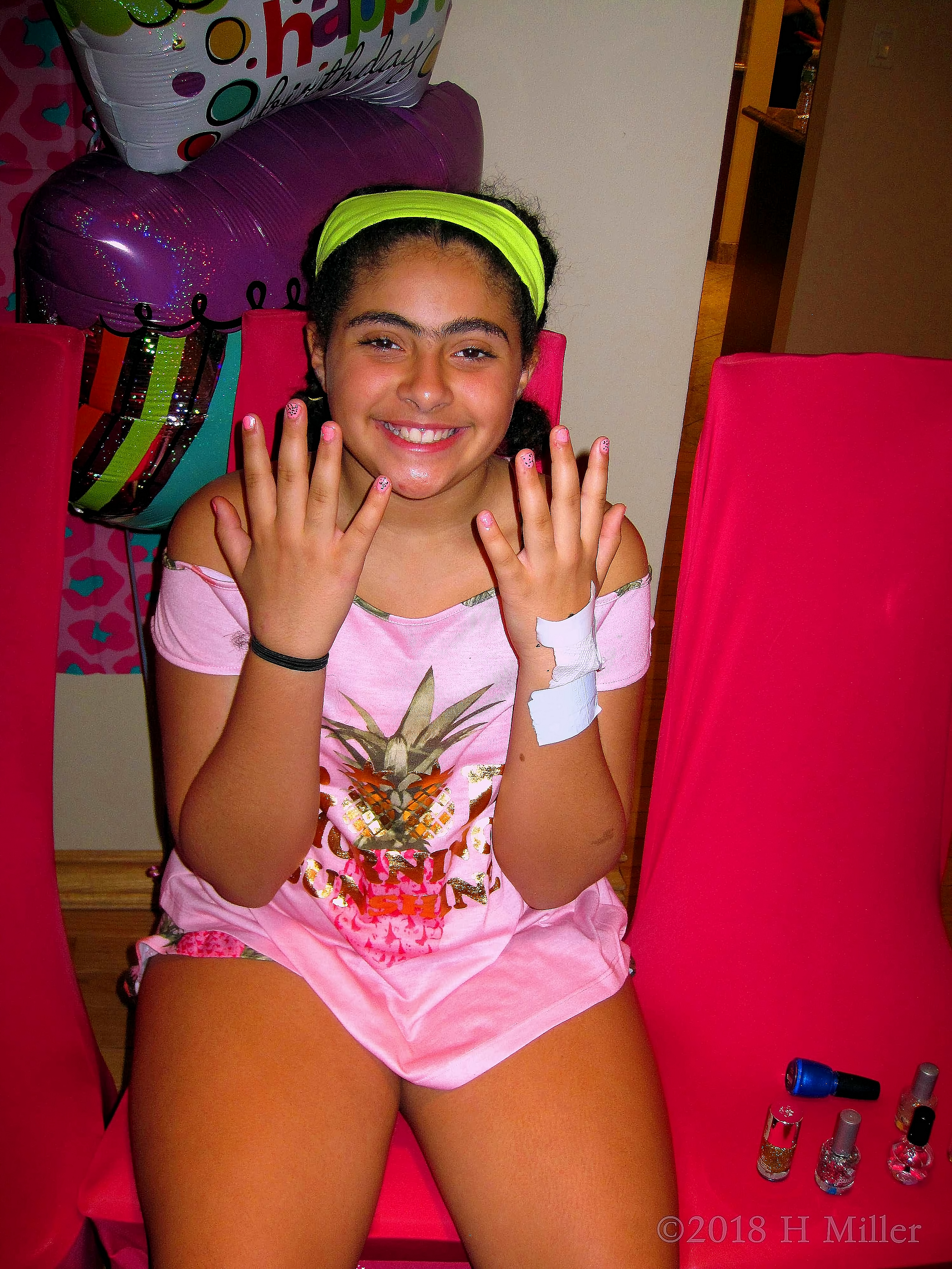 So Happy With The Jagua Tattoo And Kids Mini Mani. So Happy With The Jagua Tattoo And Kids Mini Mani.