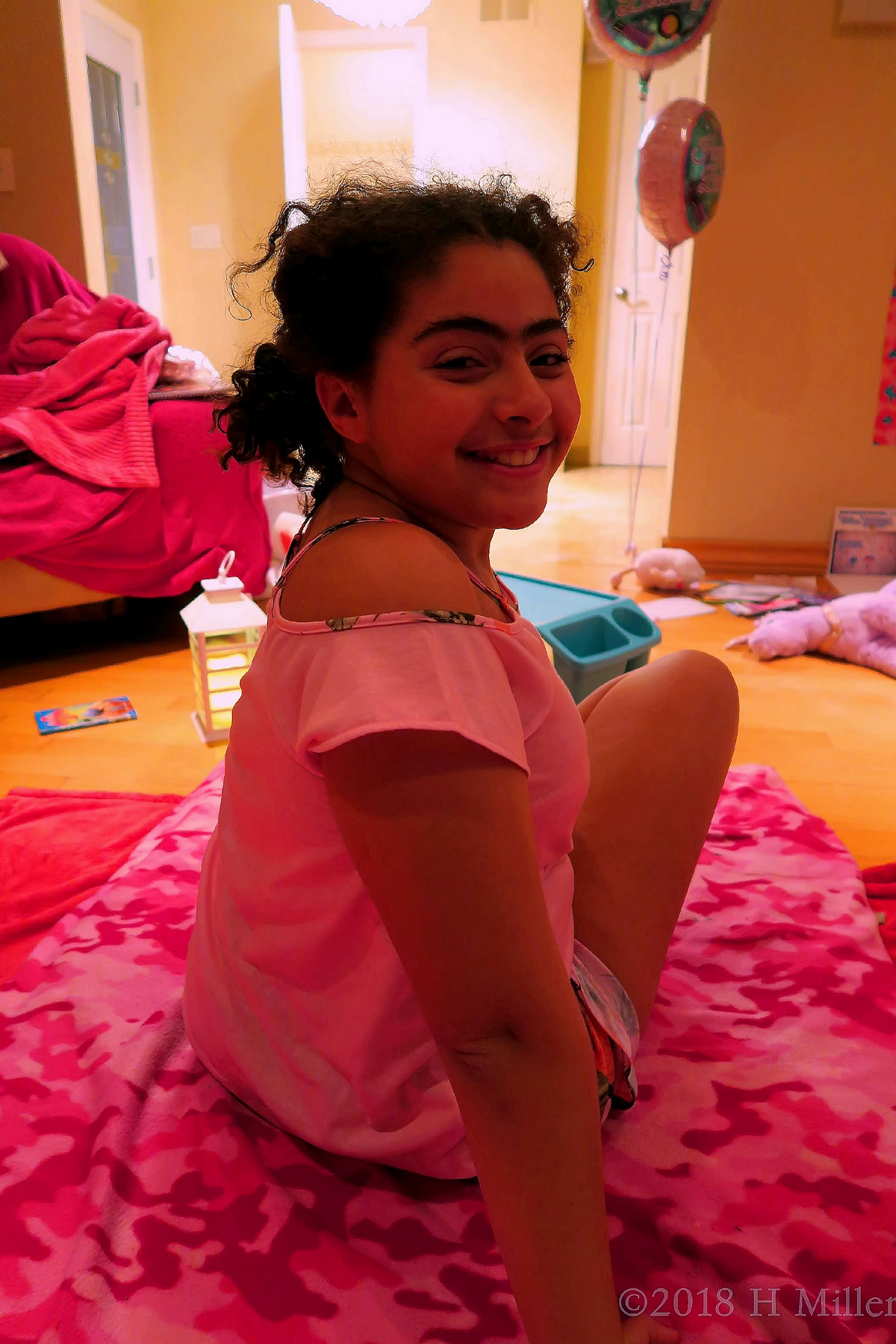 Super Relaxed And Happy After Her Kids Facial! Super Relaxed And Happy After Her Kids Facial!