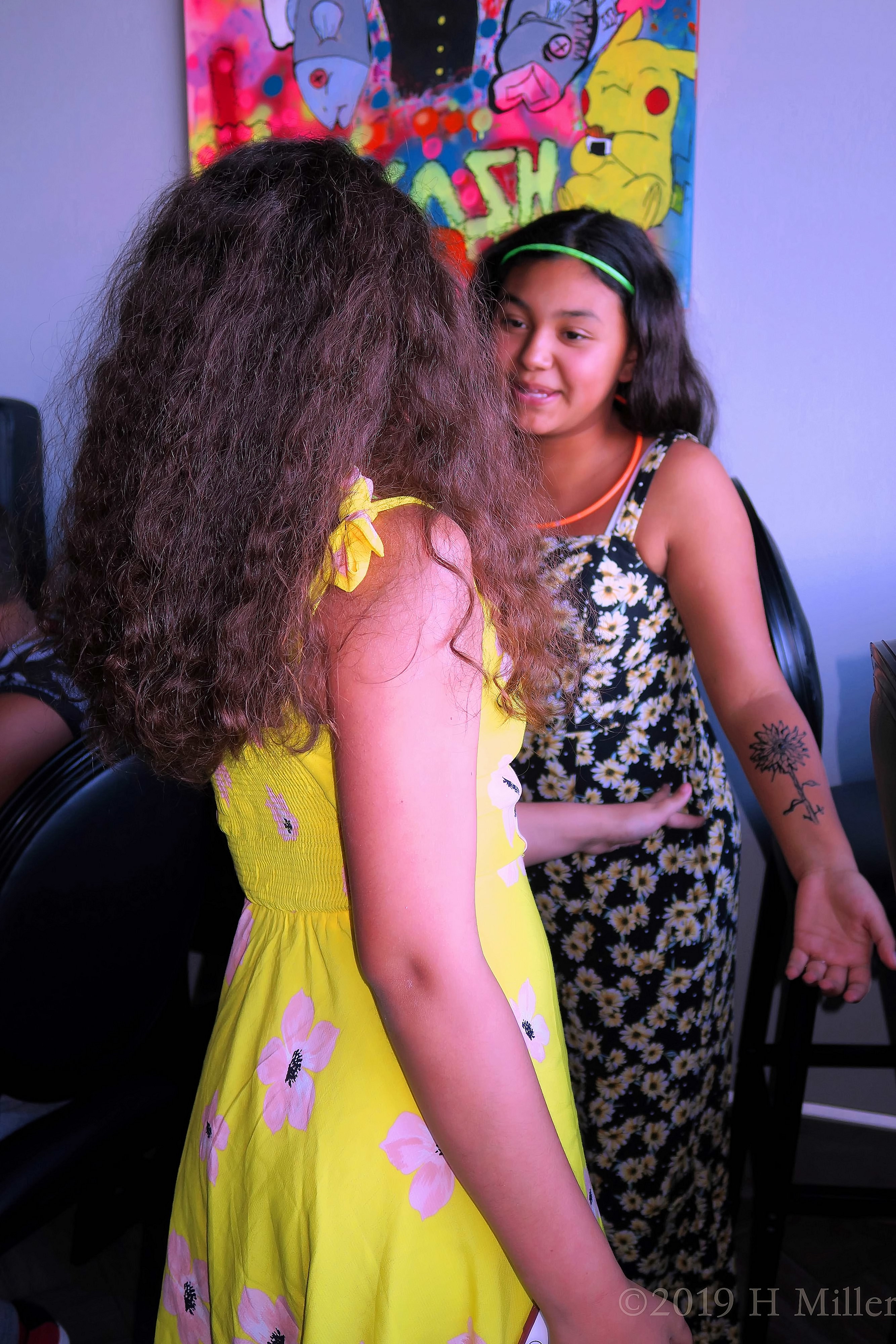 Girls Spa Party For Rianna May 2019